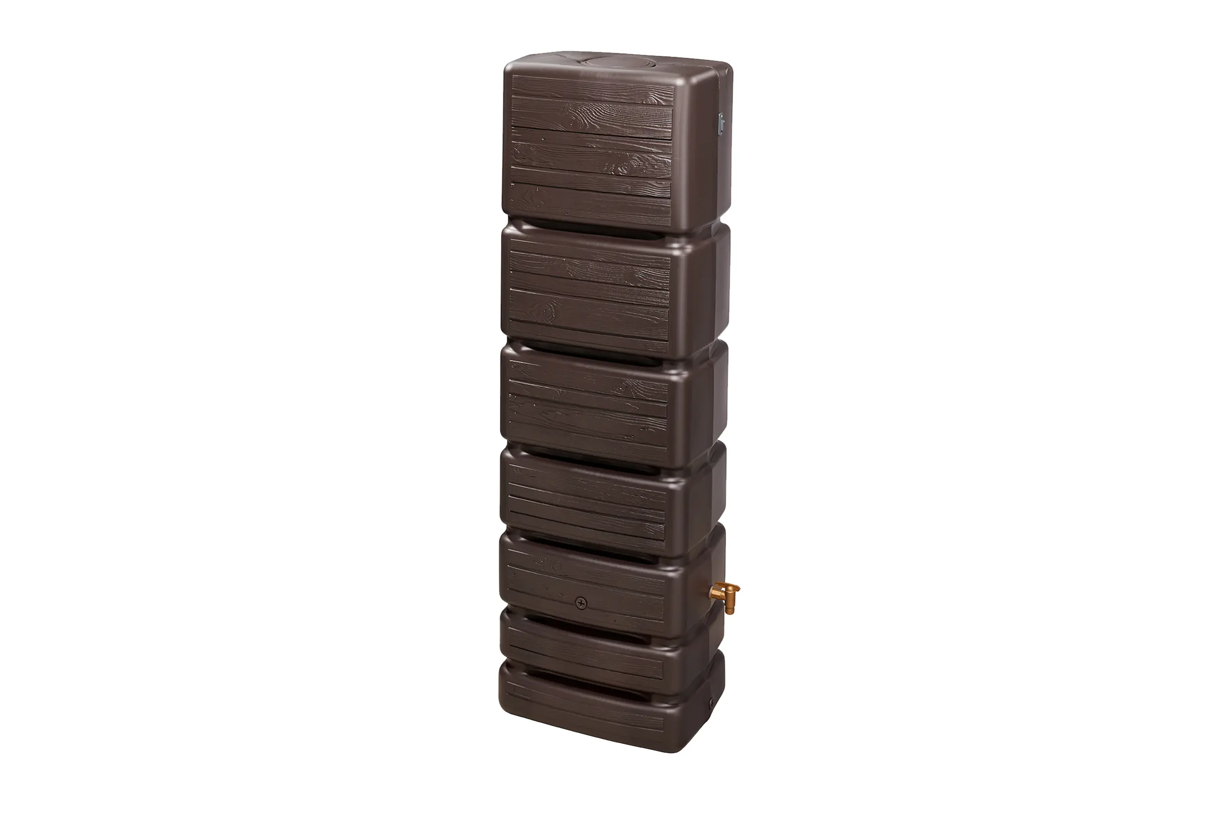 4rain Regenwasser-Wandtank Slim Wood Decor darkwood 350 Liter 4rain Regenwasser-Wandtank Slim Wood Decor darkwood 350 Liter