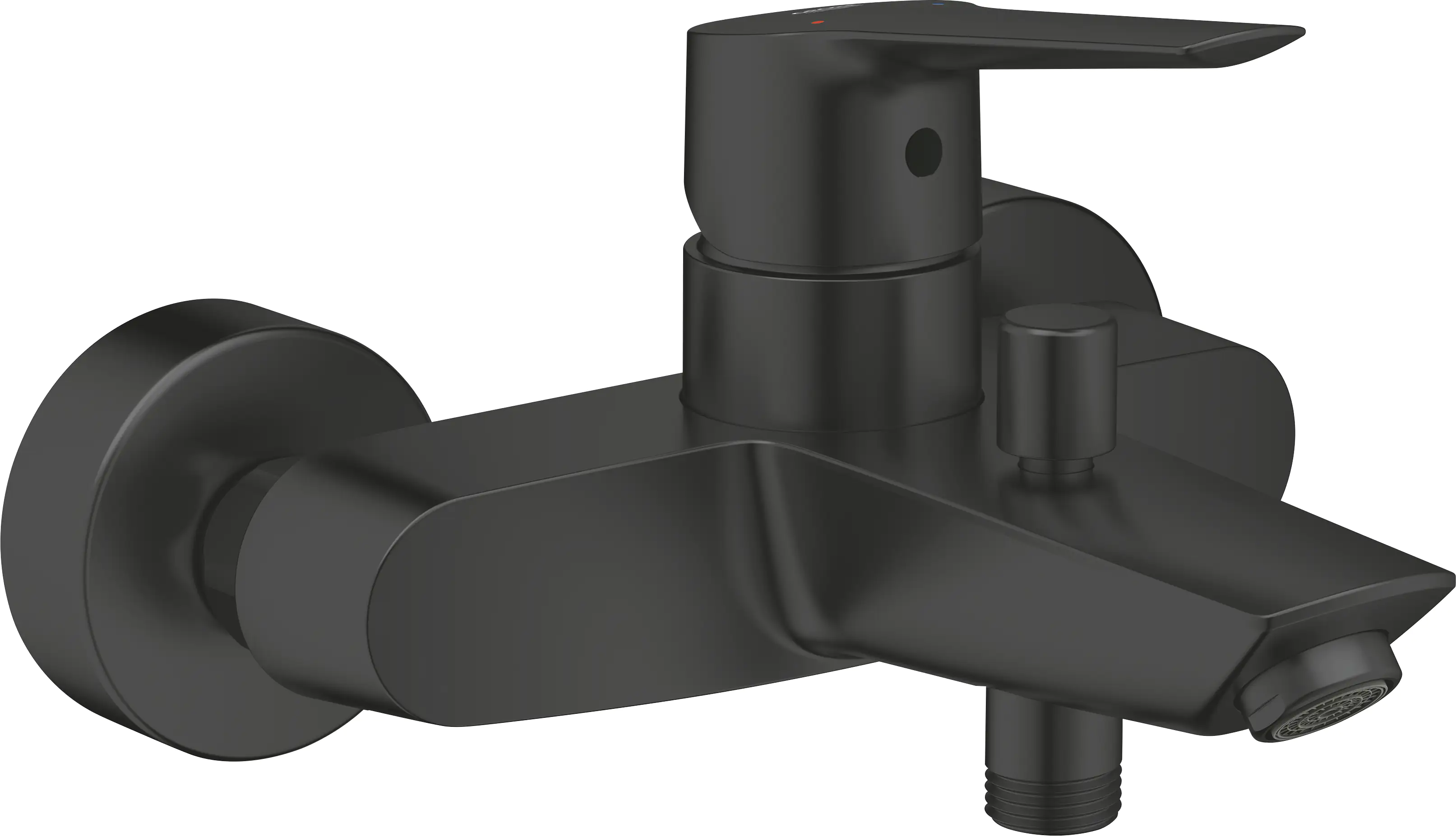 Grohe Quickfix Badewannenarmatur Start schwarz matt Grohe Quickfix Badewannenarmatur Start schwarz matt