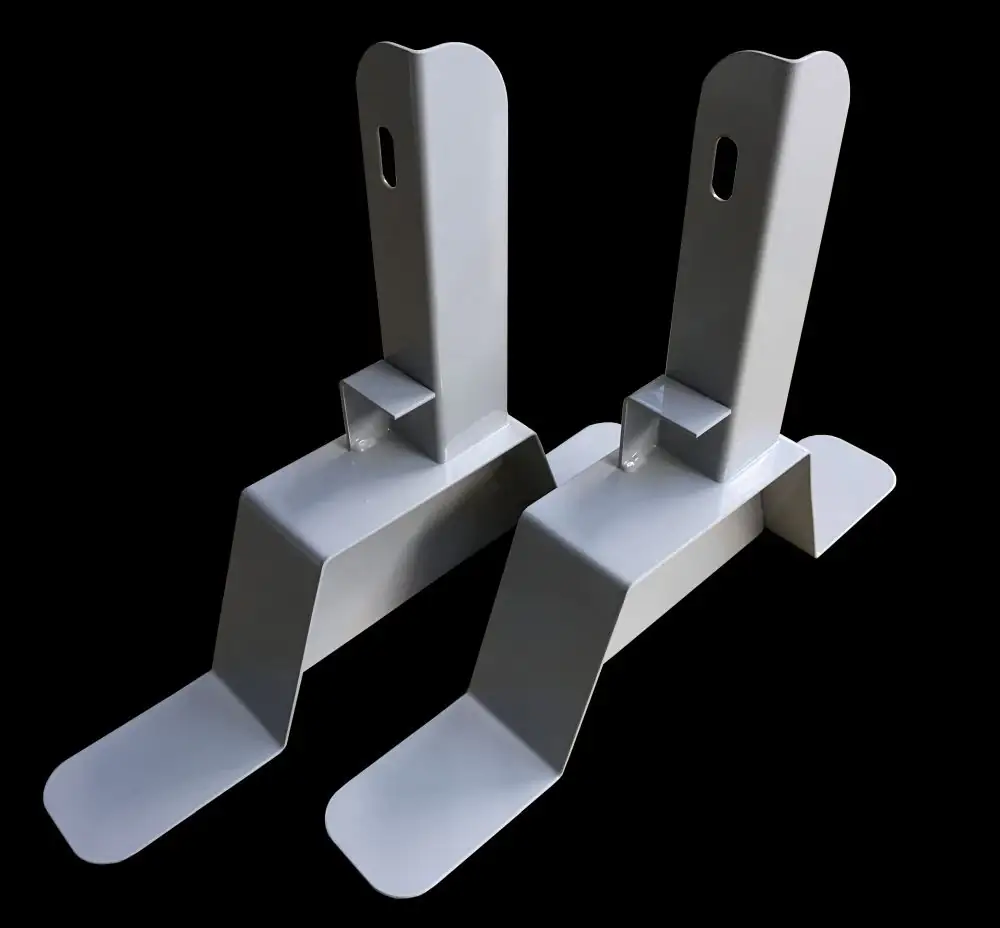 Bella Jolly Standfuß Infrarot Heizkörper (1 Paar) schwarz