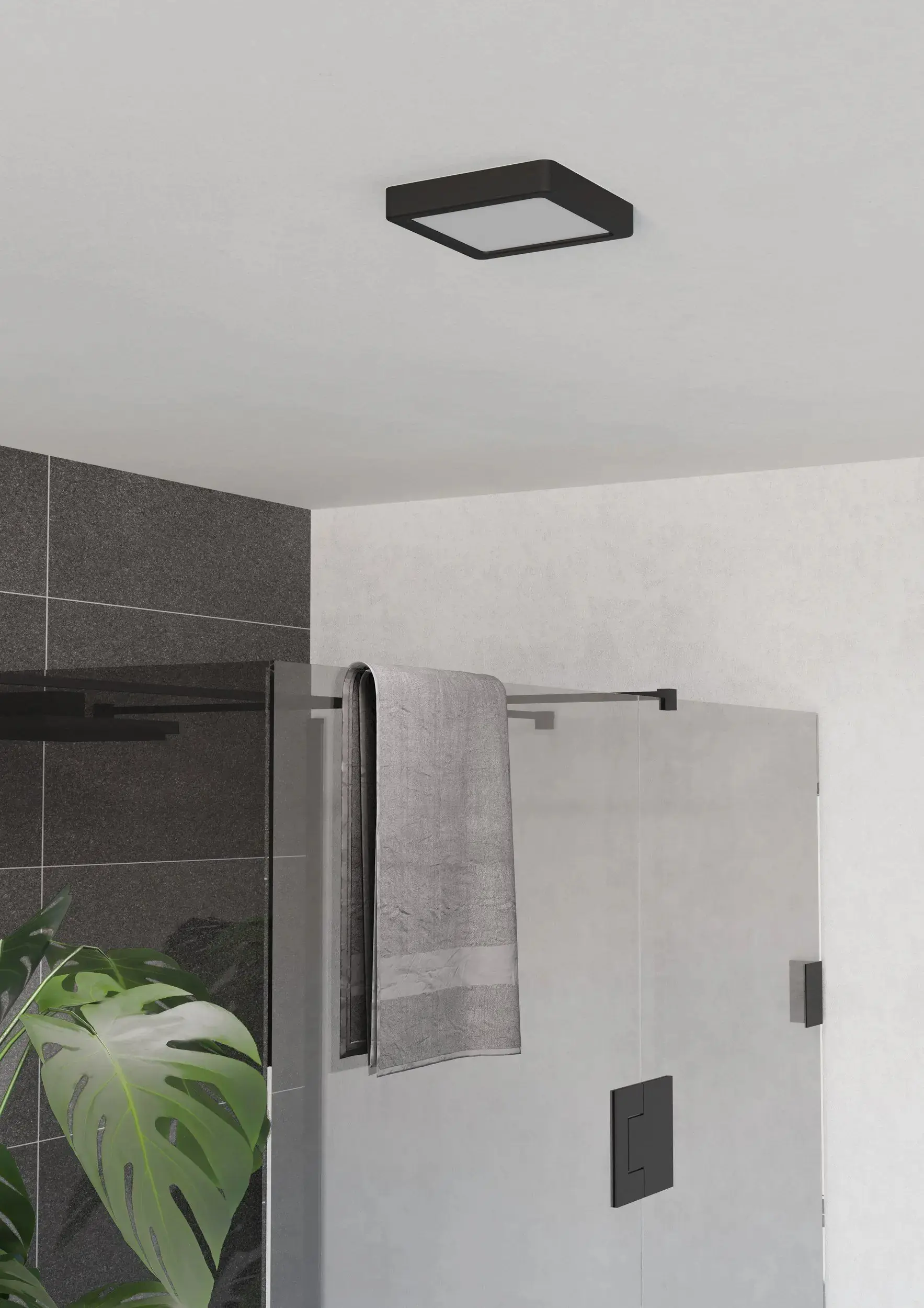 Eglo LED Deckenleuchte Fueva 6 schwarz 15 x 15 cm warmweiß-kaltweiß Eglo LED Deckenleuchte Fueva 6 schwarz 15 x 15 cm warmweiß-kaltweiß