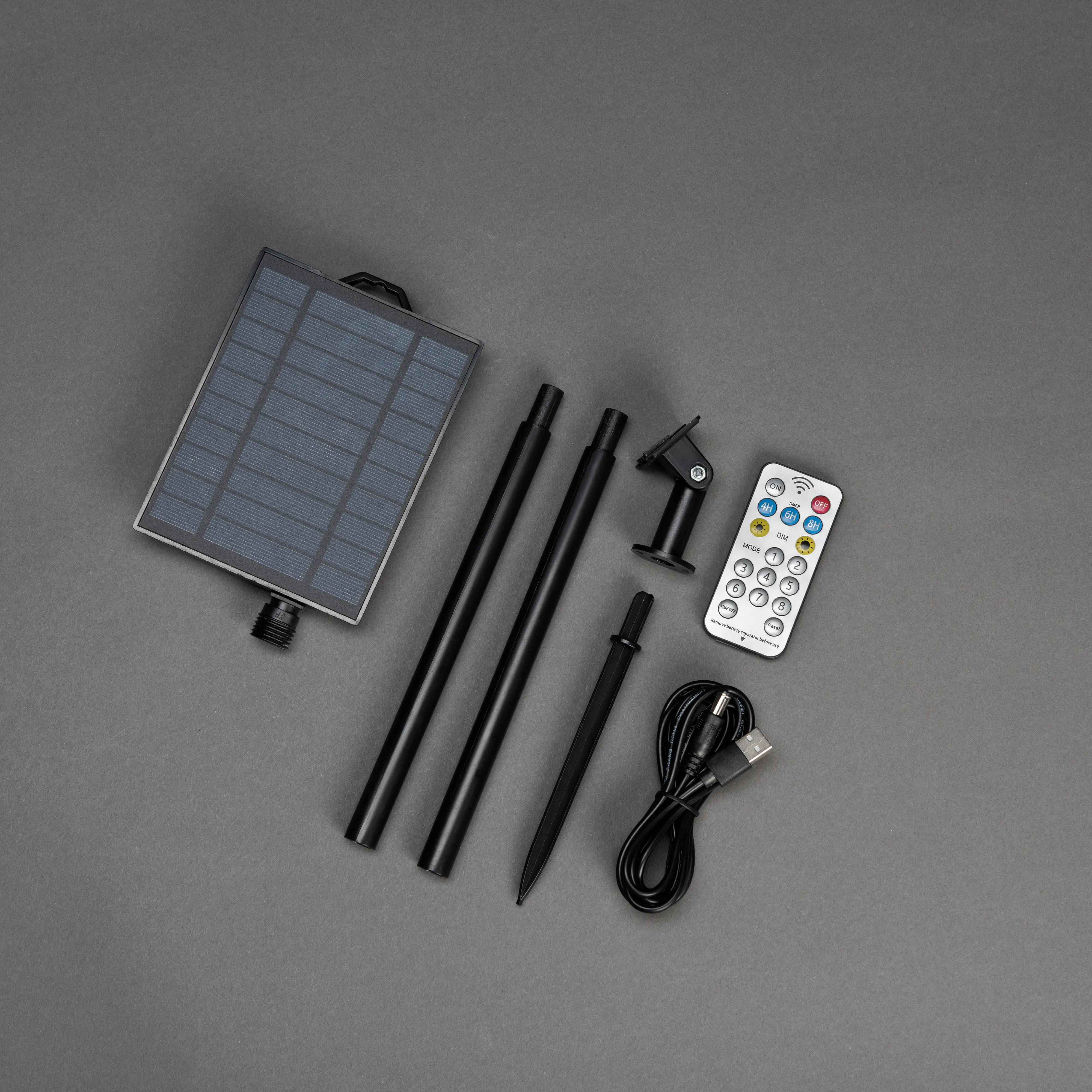 Konstsmide LED Solar Lichterkette 200 bernsteinfarbene Dioden Konstsmide LED Solar Lichterkette 200 bernsteinfarbene Dioden