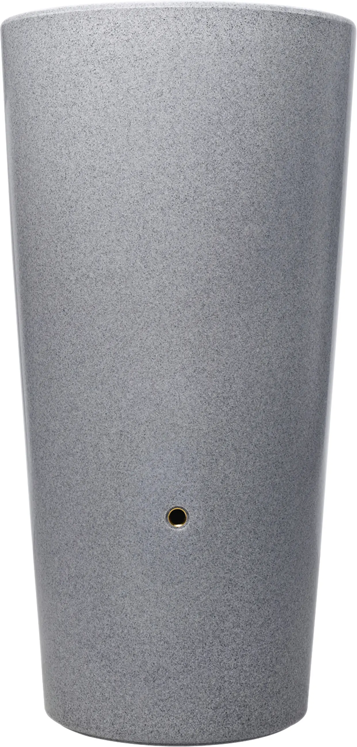 Garantia Regentonne Stone 2in1 rund inkl. Pflanzschale 210 L silber