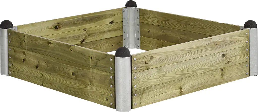 Plus Hochbeet Pipe 16 140 x 140 x 36 cm