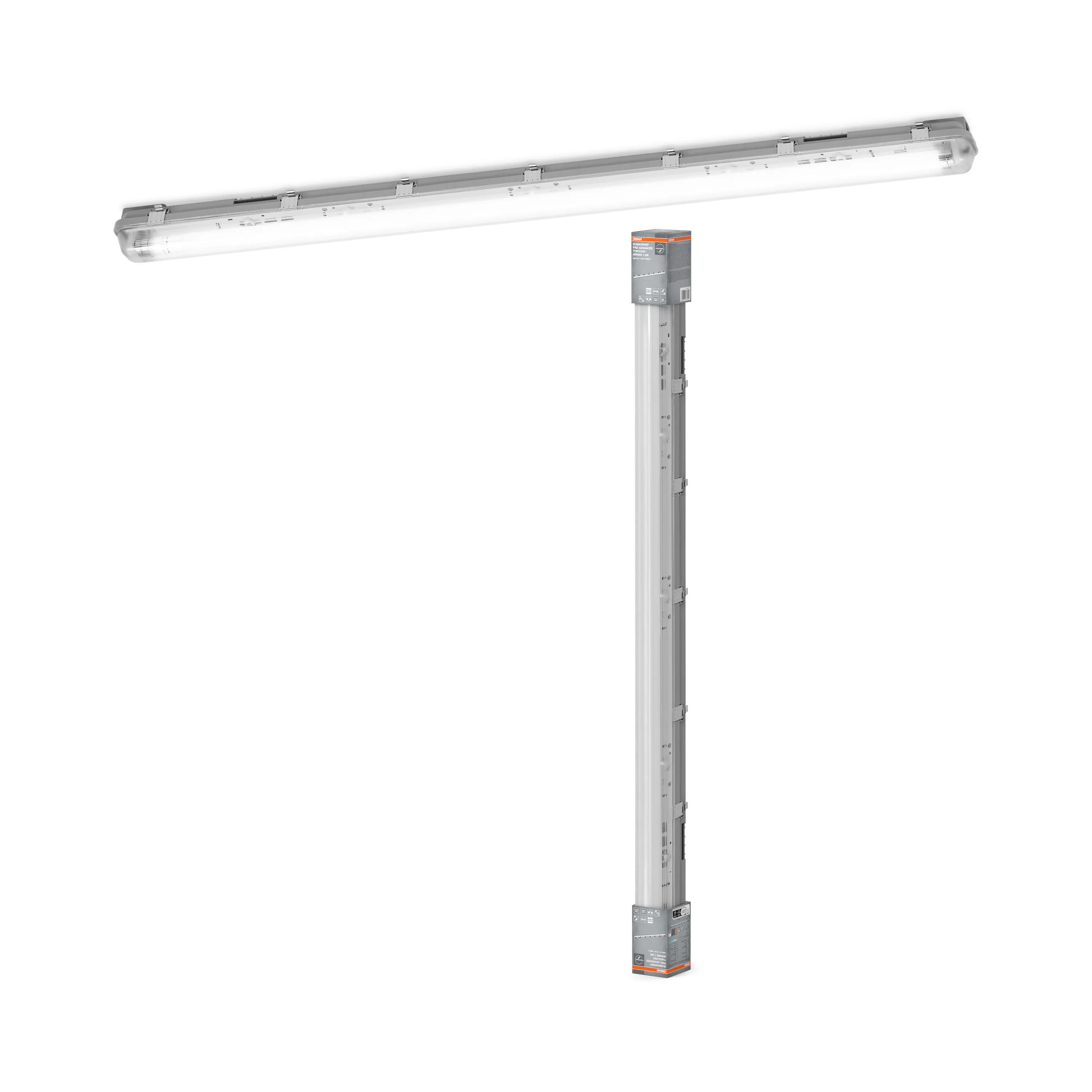 Osram Feuchtraumleuchte Submarine Pro Advanced 18 W grau neutralweiß