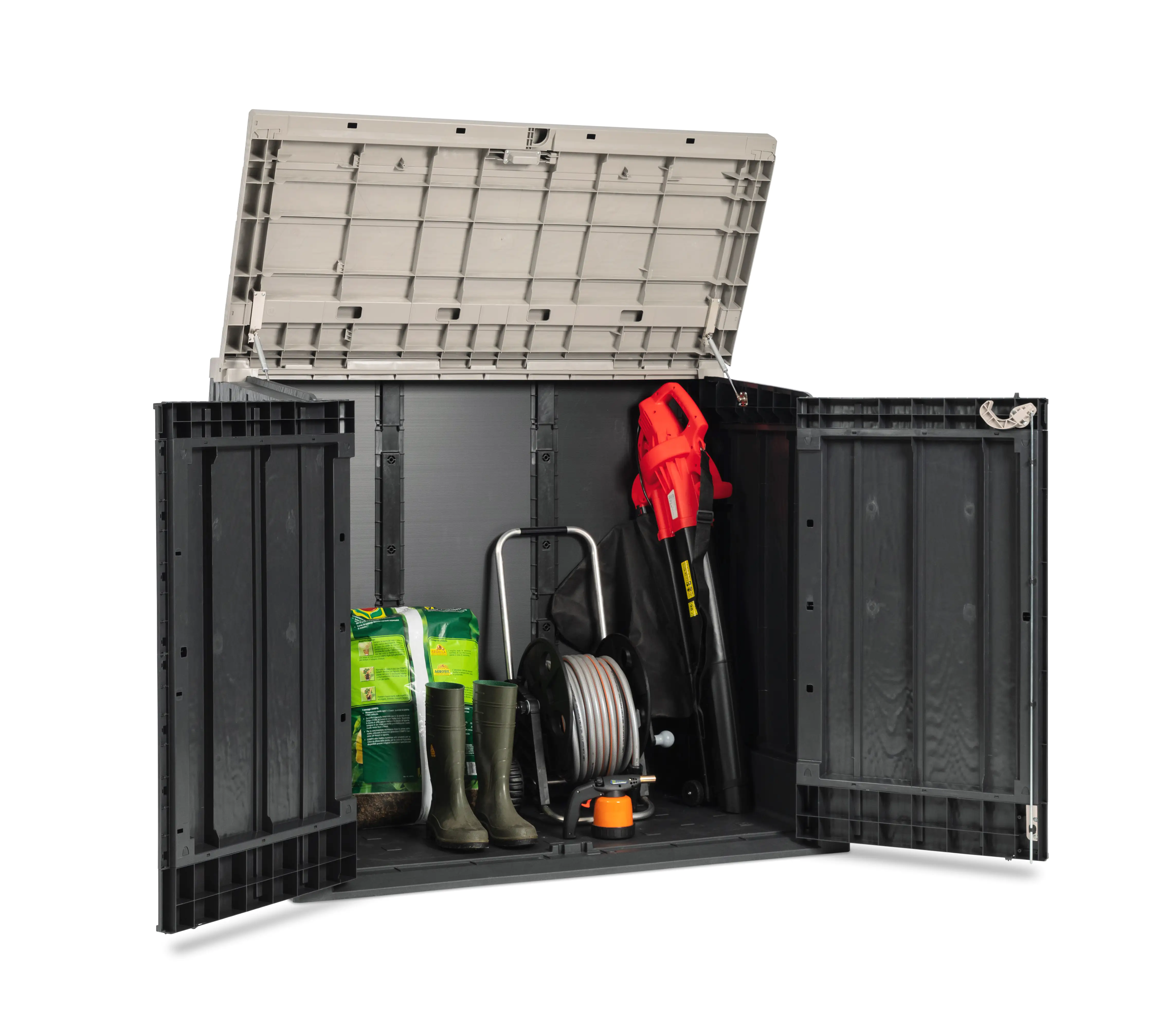 Toomax Garten- / Mülltonnenbox 145 x 85 x 124,5 cm, anthrazit