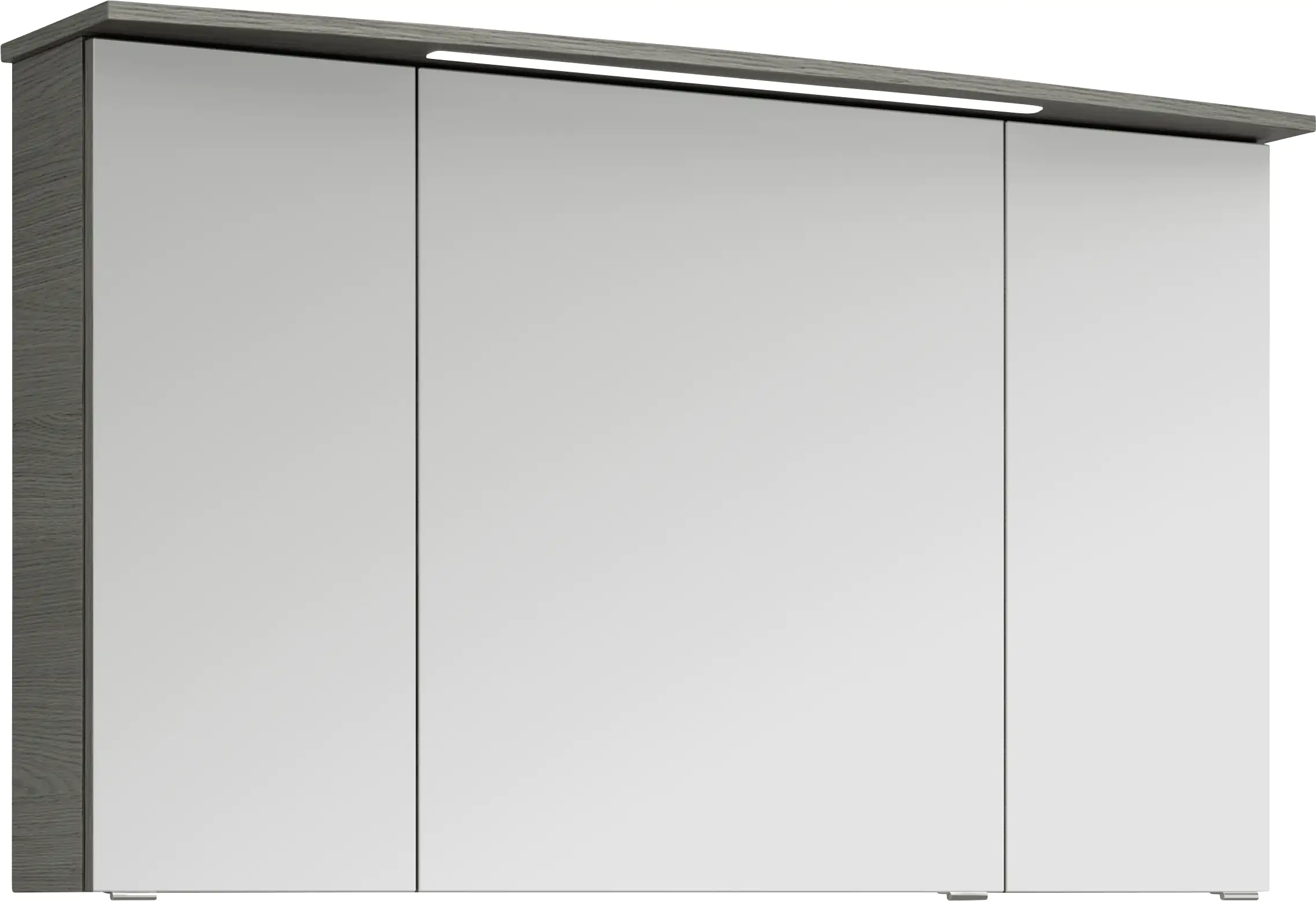 Pelipal Spiegelschrank Fokus 4010 Graphit Struktur quer, Breite 1220 mm