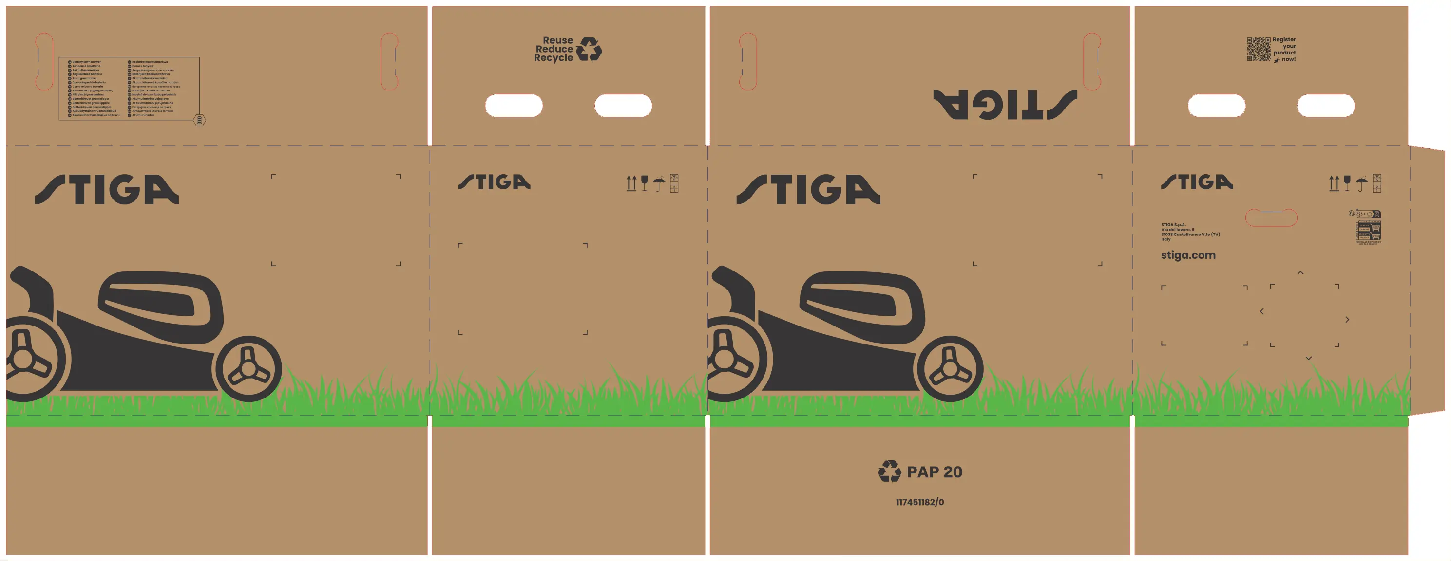 Stiga Akku Rasenmäher COMBI 344e 48 V, 42 cm Schnittbreite Stiga Akku Rasenmäher COMBI 344e 48 V, 42 cm Schnittbreite