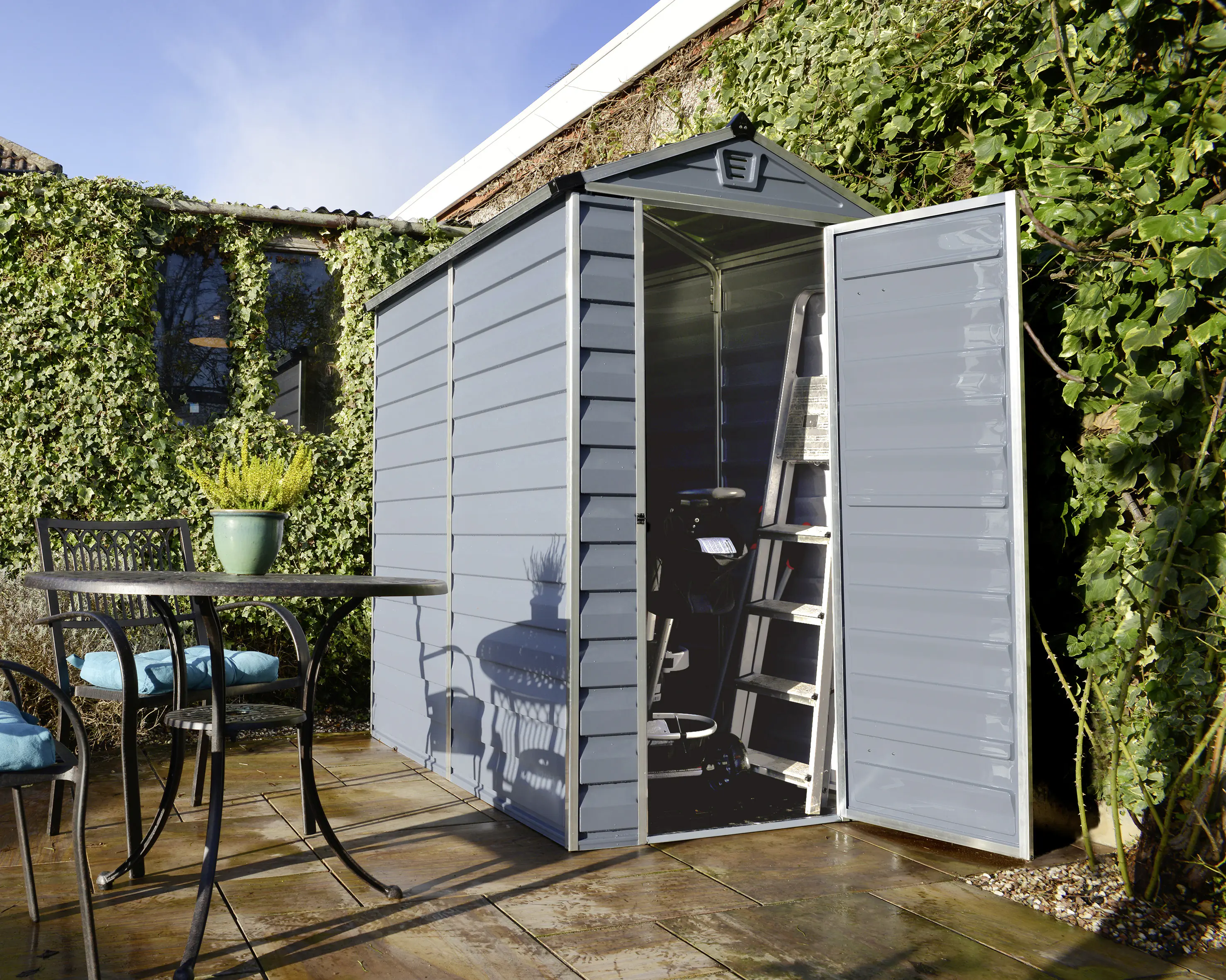 Canopia Gerätehaus Skylight Shed 4x6 110 x 175 x 171 cm