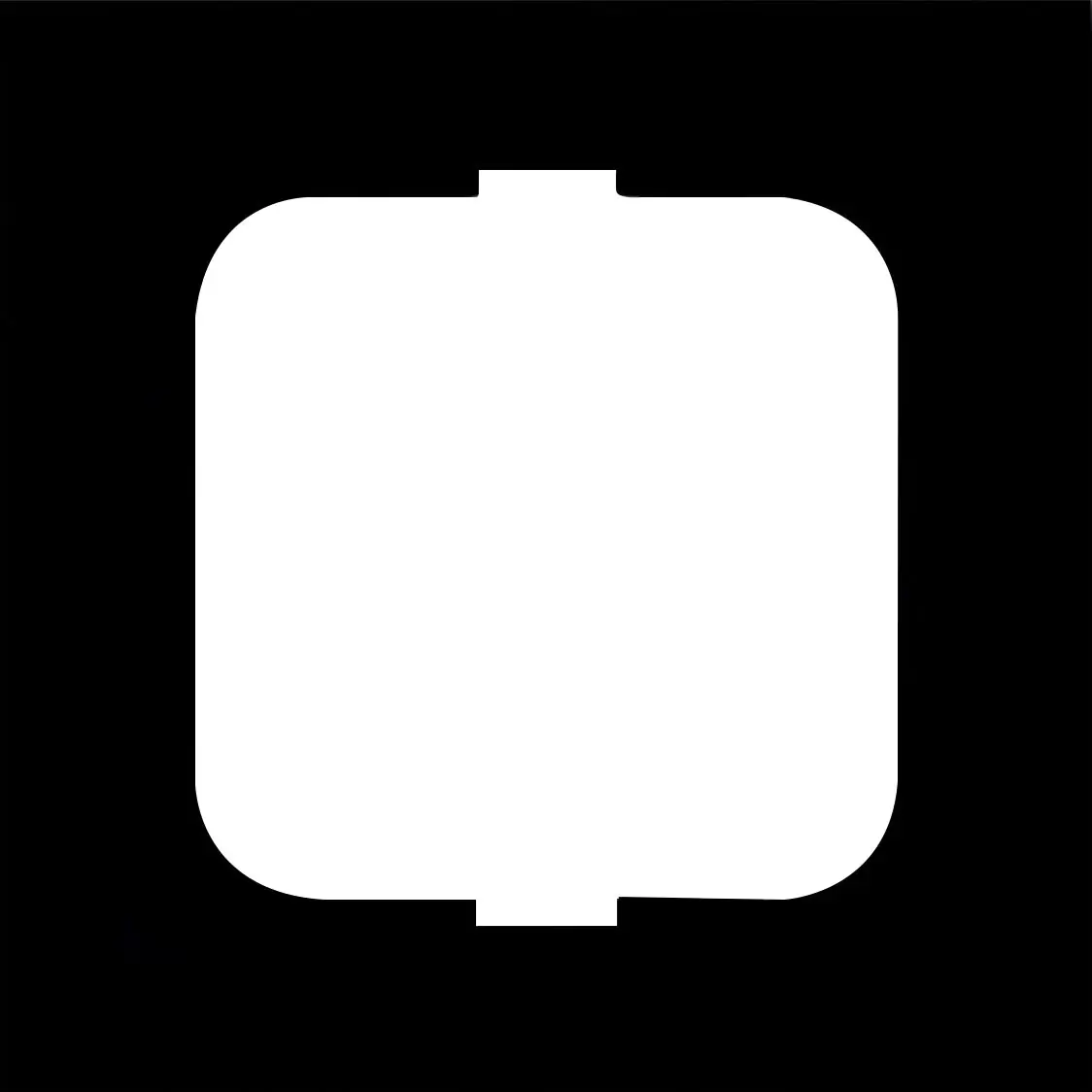 Busch Jaeger Abdeckrahmen 1-fach Future Linear schwarz matt 1721-885K 