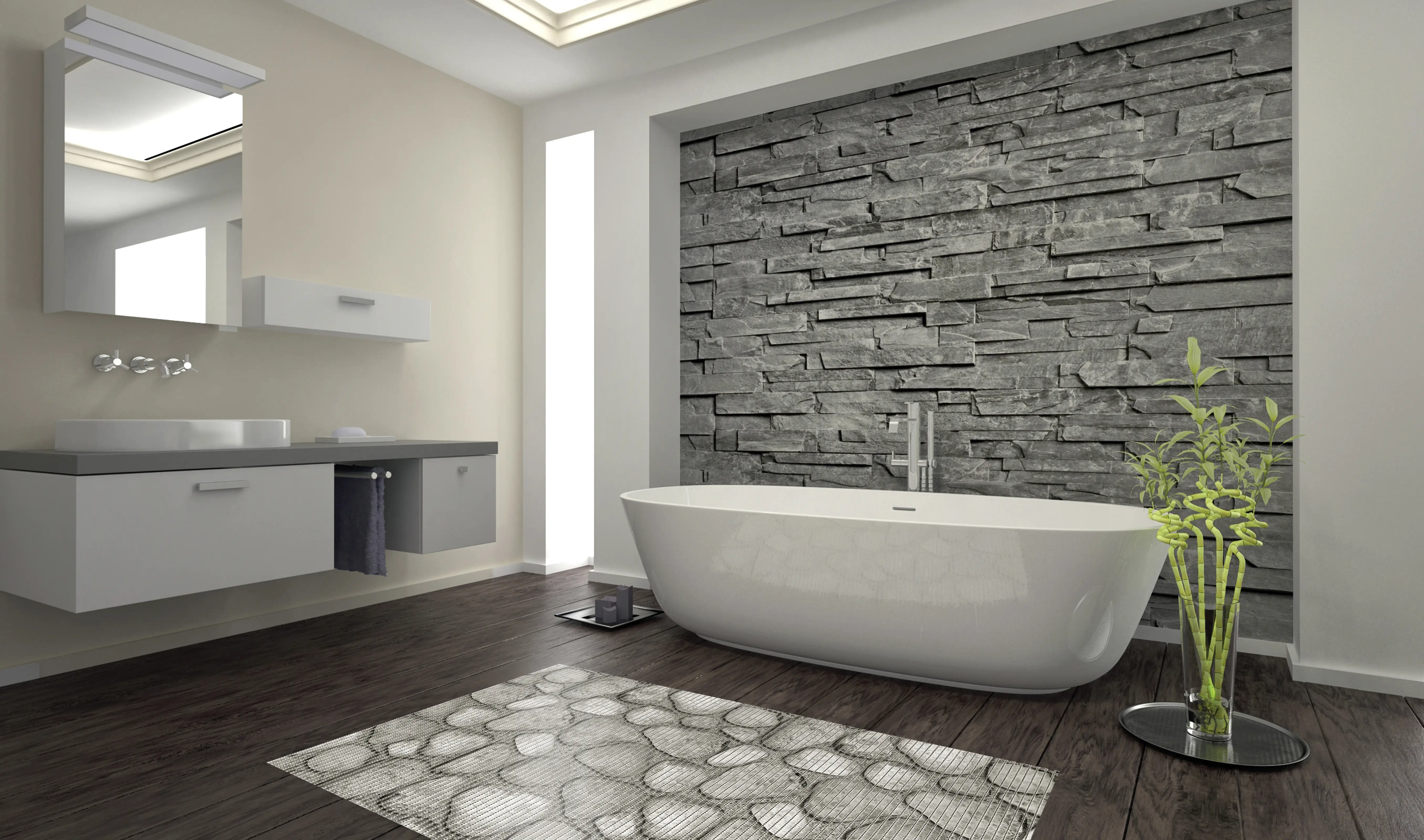 d-c-floor® Universalmatte Floor Comfort New Stones, 50 x 80 cm