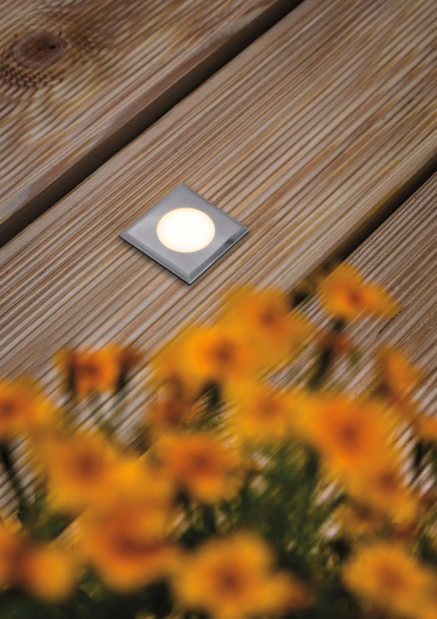 4000870943663_2 Paulmann LED Boden-Einbauleuchte House Outdoor eckig edelstahl warmweiß