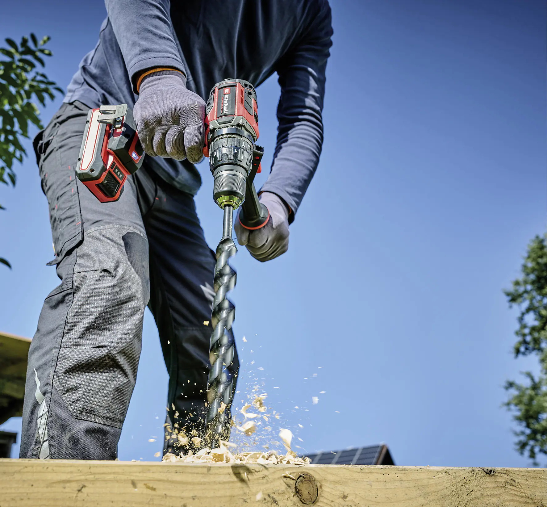 Einhell Professional Akku-Schlagbohrschrauber TP-CD 18/120 Li-i BL Solo