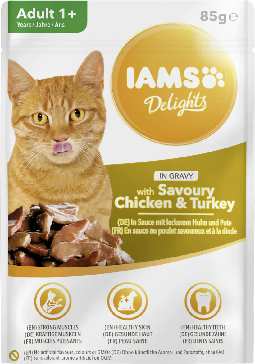 IAMS Delights Erw Huhn & Pute 85g 85g