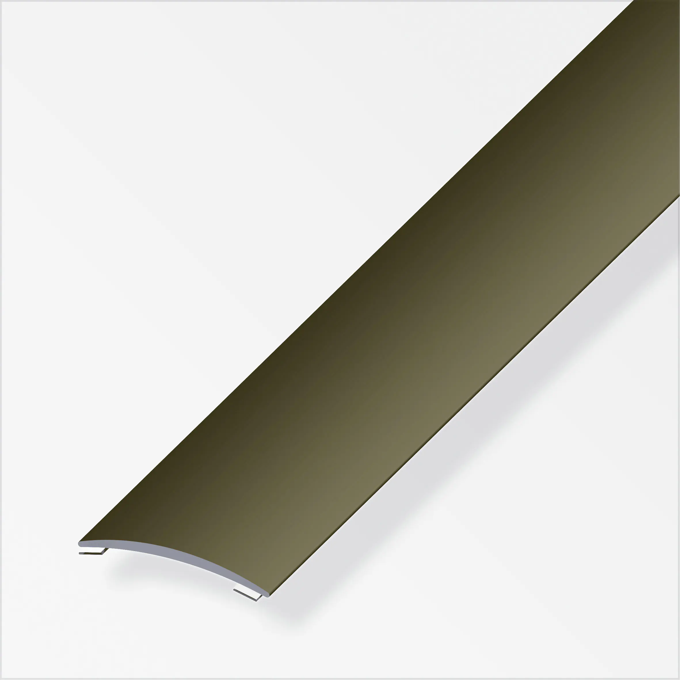 alfer Übergangsprofil 2 m, 40 x 5 mm Aluminium eloxiert bronze