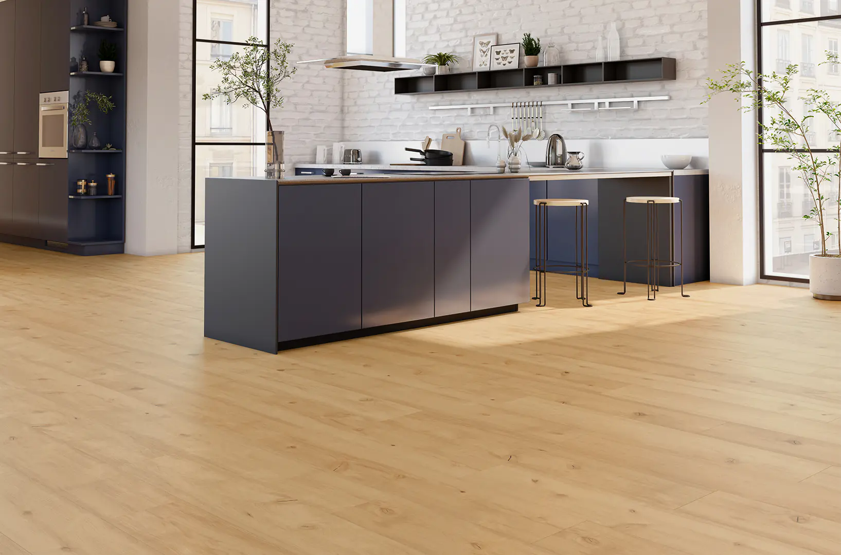 Classen Vinyl Designboden Ceramin Floors Tera Eiche Champagner