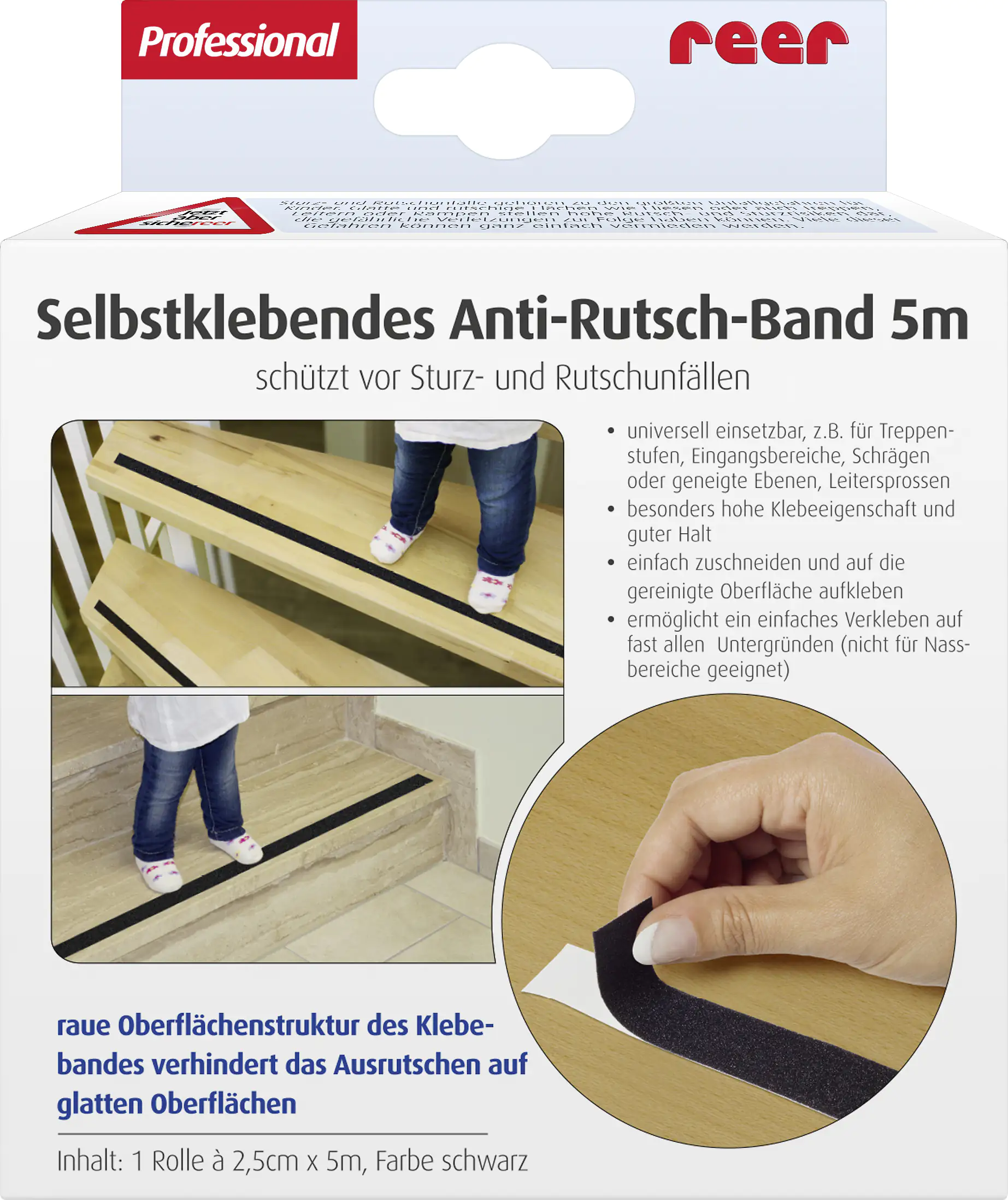 4013283801352_998631 reer Anti-Rutsch-Band 5 m