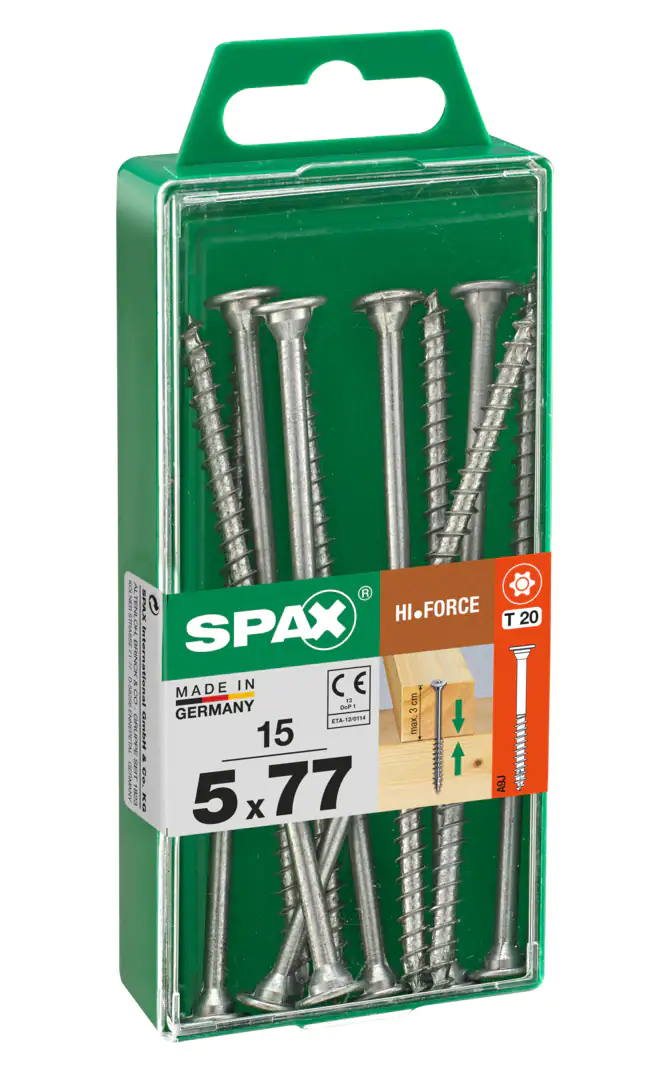 Spax Universalschrauben 5.0 x 107 mm TX 20 - 10 Stk.