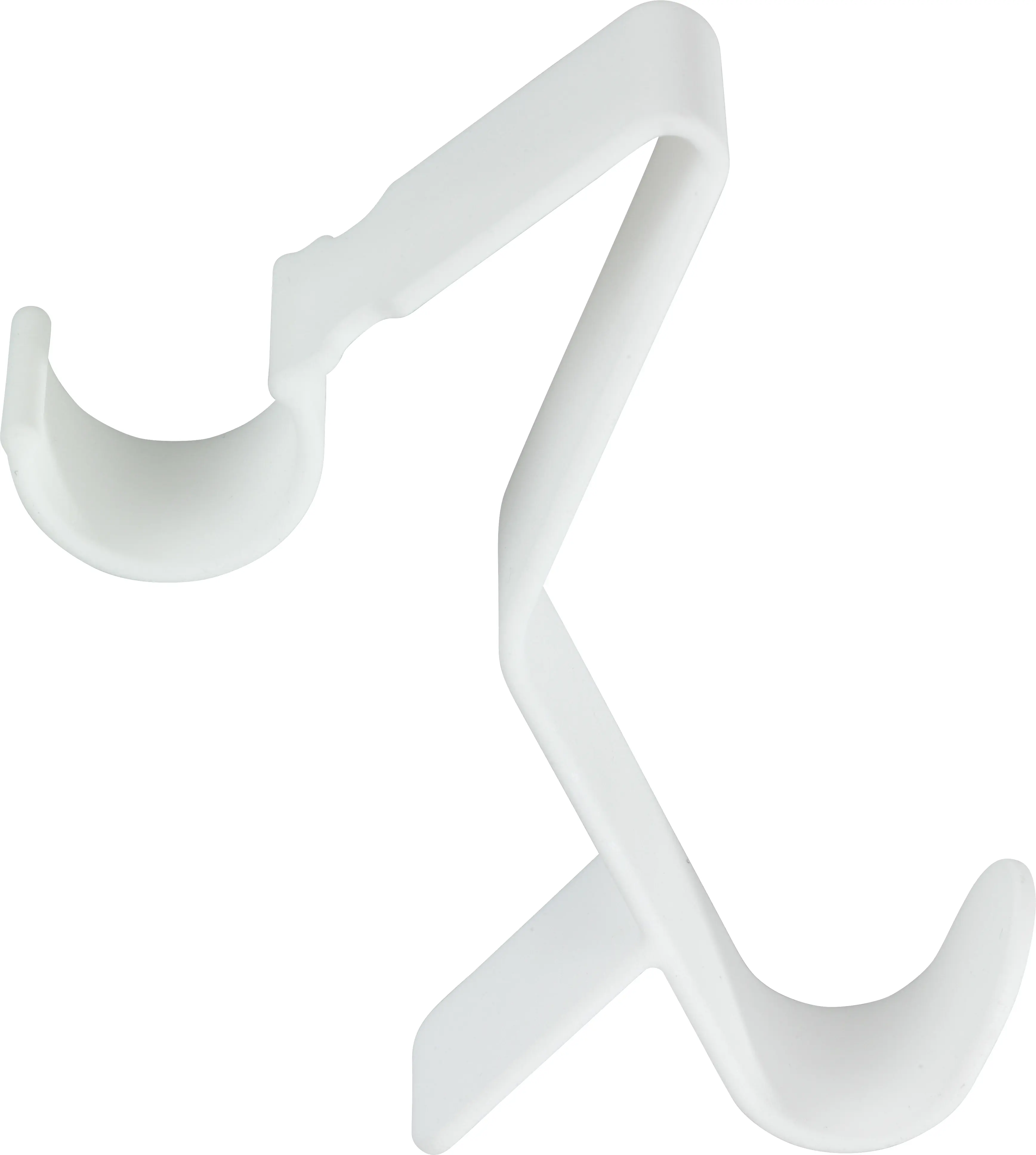 Wenko Haken für Handtuchheizkörper Polystyrol, weiß, universal