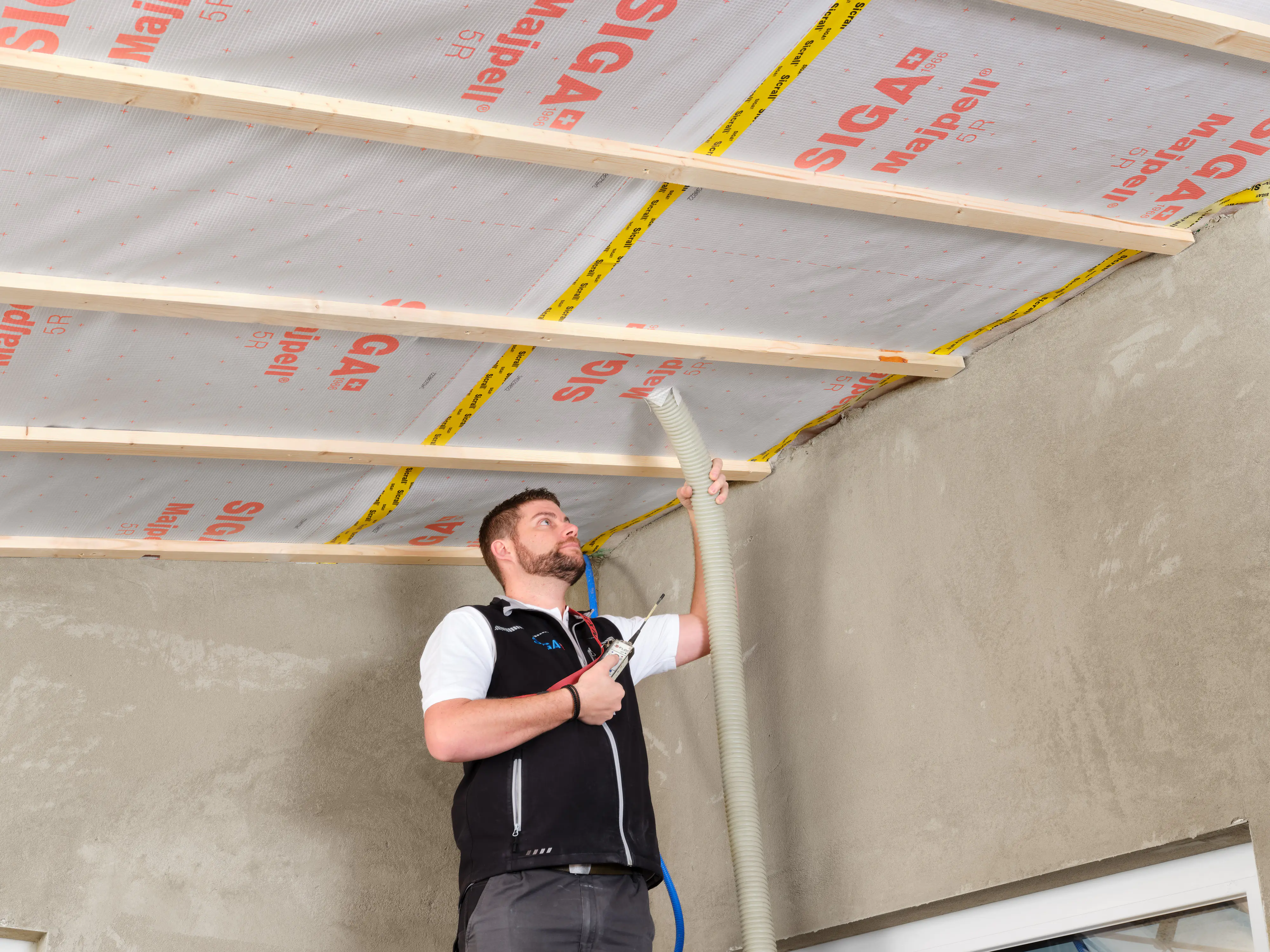 SIGA Dampfbremse Majpell 5 R 50 x 3,0 m = 150 m² weiß