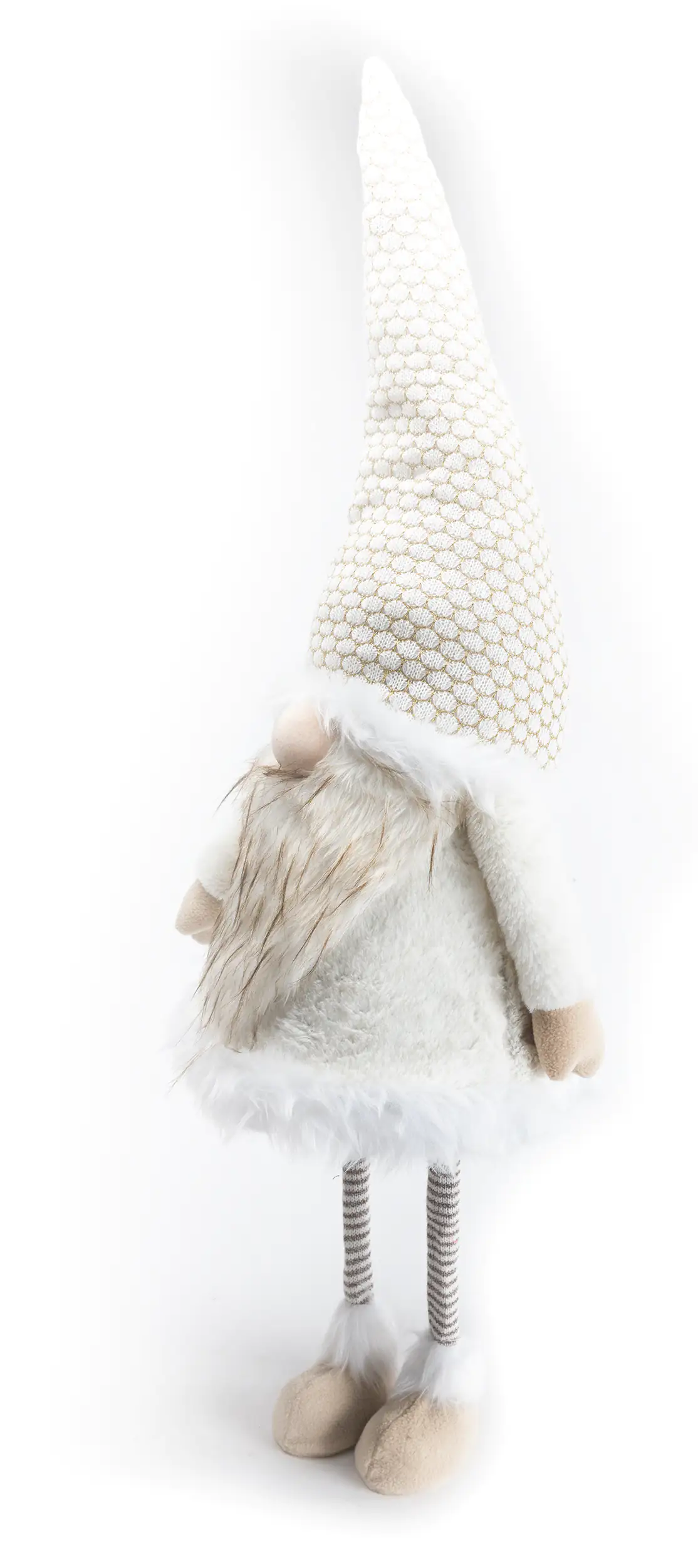 TrendLine Dekofigur Wichtel 38 cm weiß beige