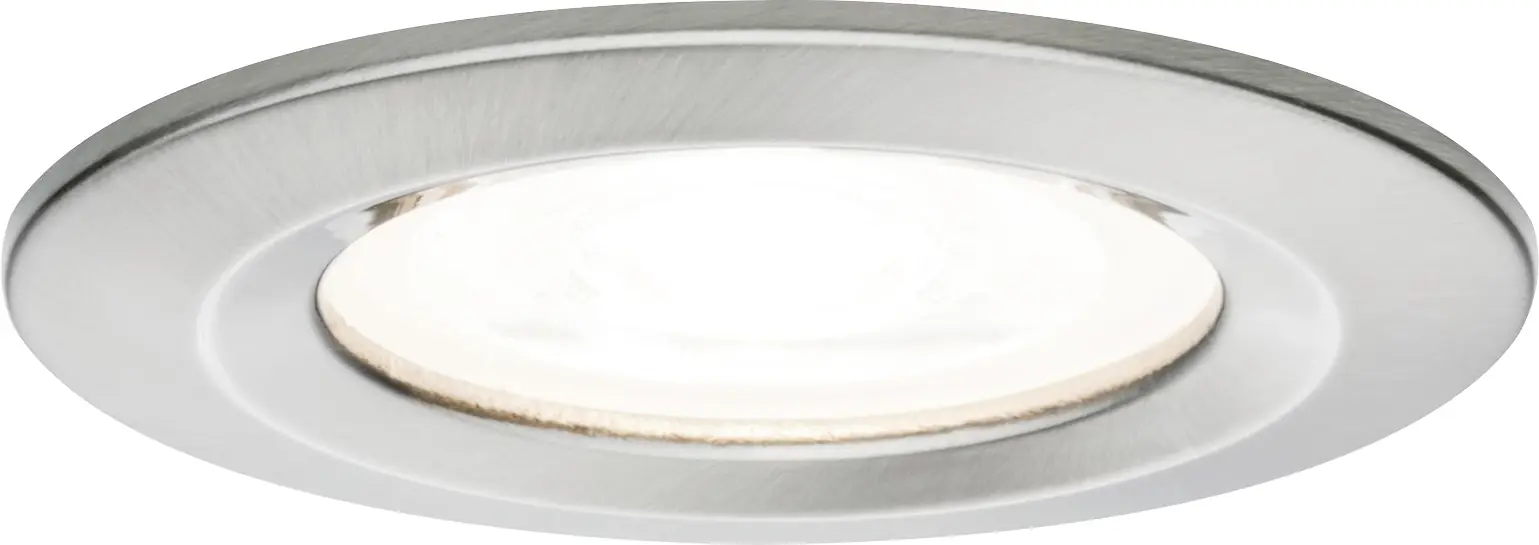 Paulmann LED Einbauleuchte Nova 6,5W warmweiß IP44 Eisen