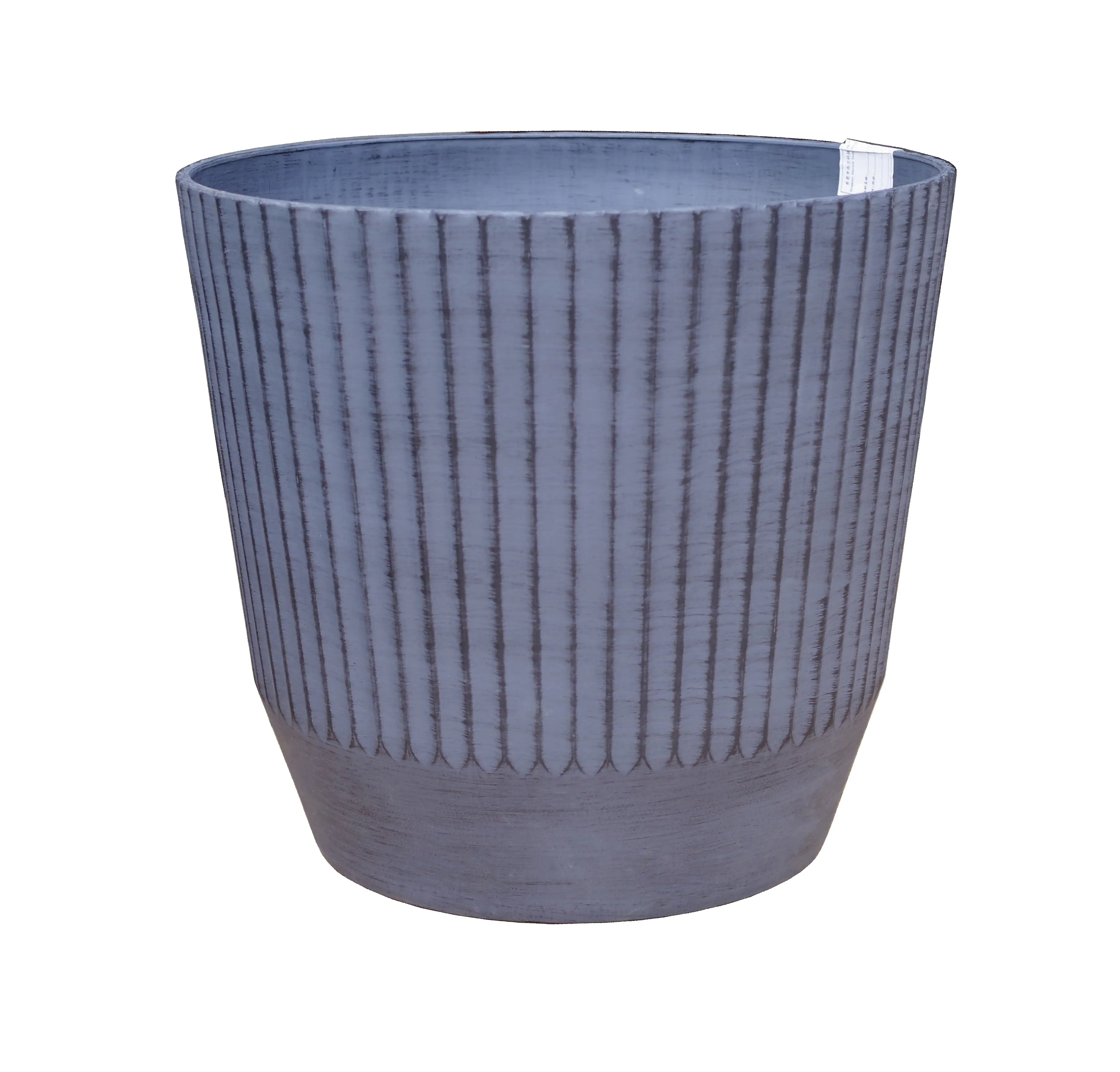 Mica Decorations Pflanztopf Rio Ø 45 x 40,5 cm dunkelgrau