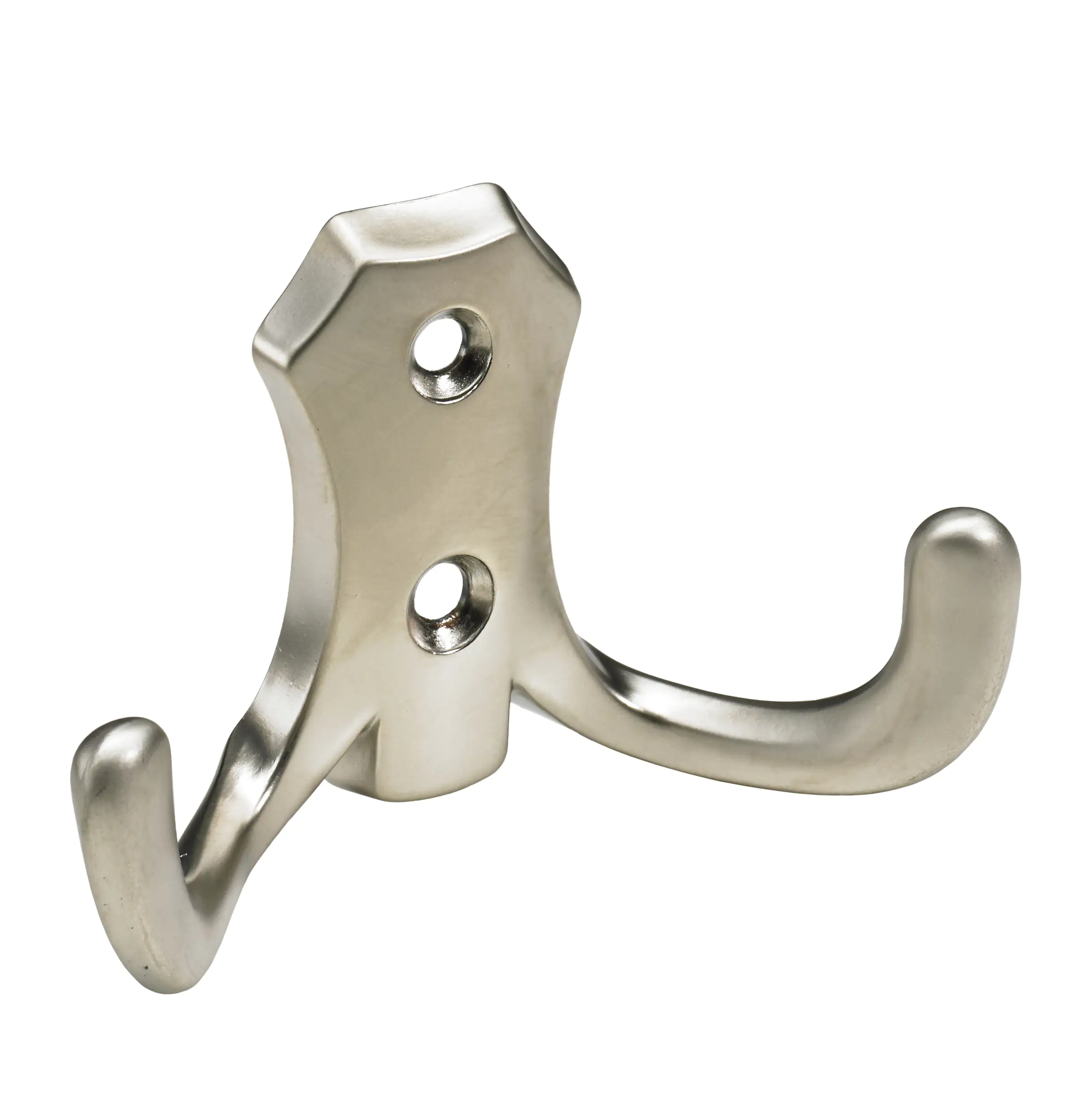 Hettich Mantelhaken 4,7 x 7,7 x 3,0 cm Zinkdruckguss vernickelt - 1 Stück