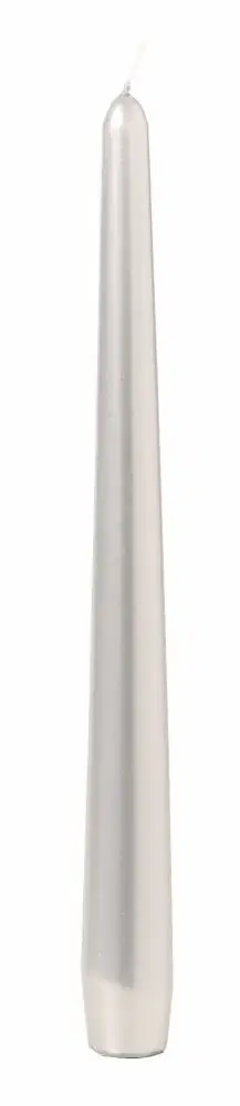 Eika Spitzkerze silber, Höhe 25 cm, Ø 2,5 cm