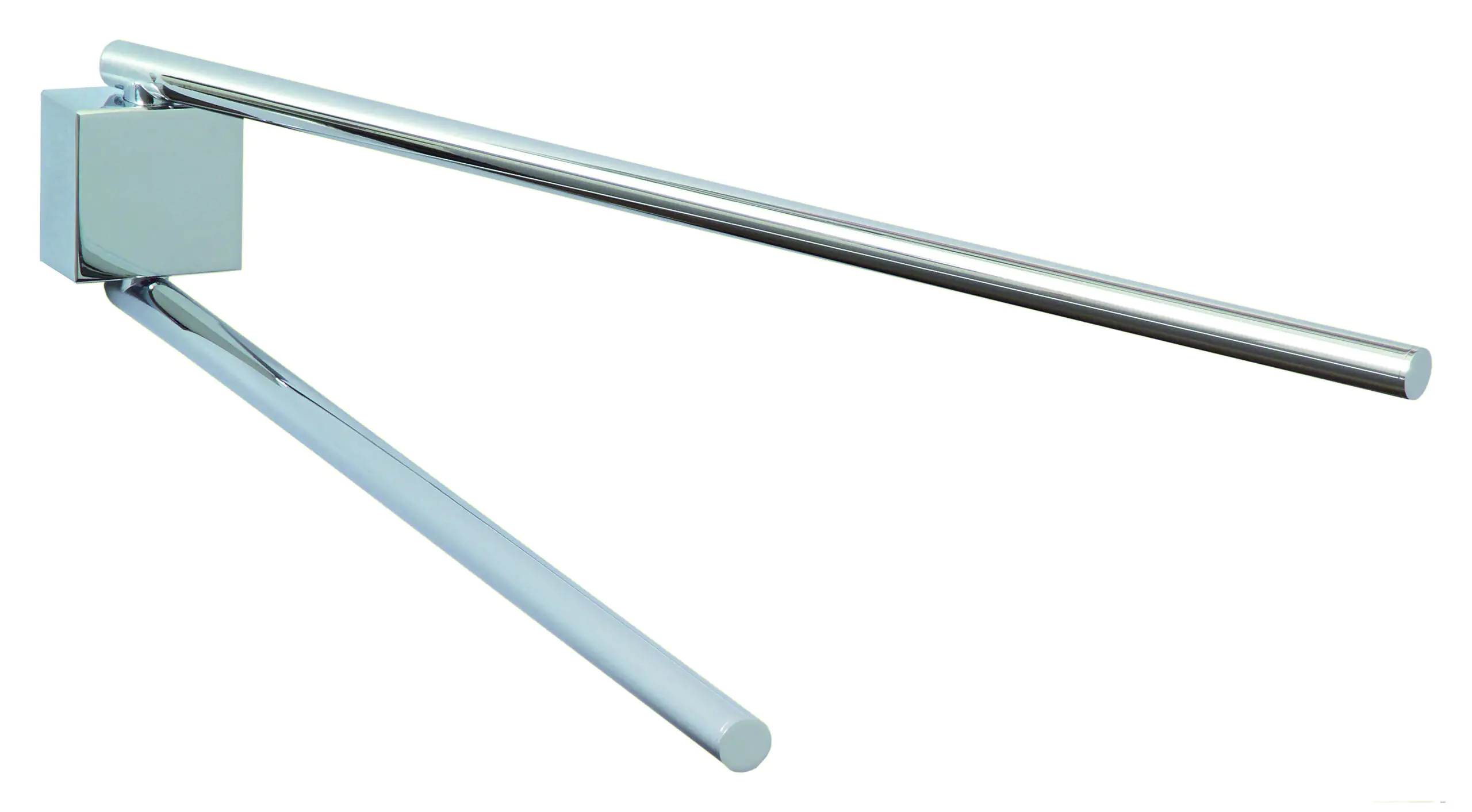 tesa Ekkro Handtuchhalter chrom zweiarmig schwenkbar