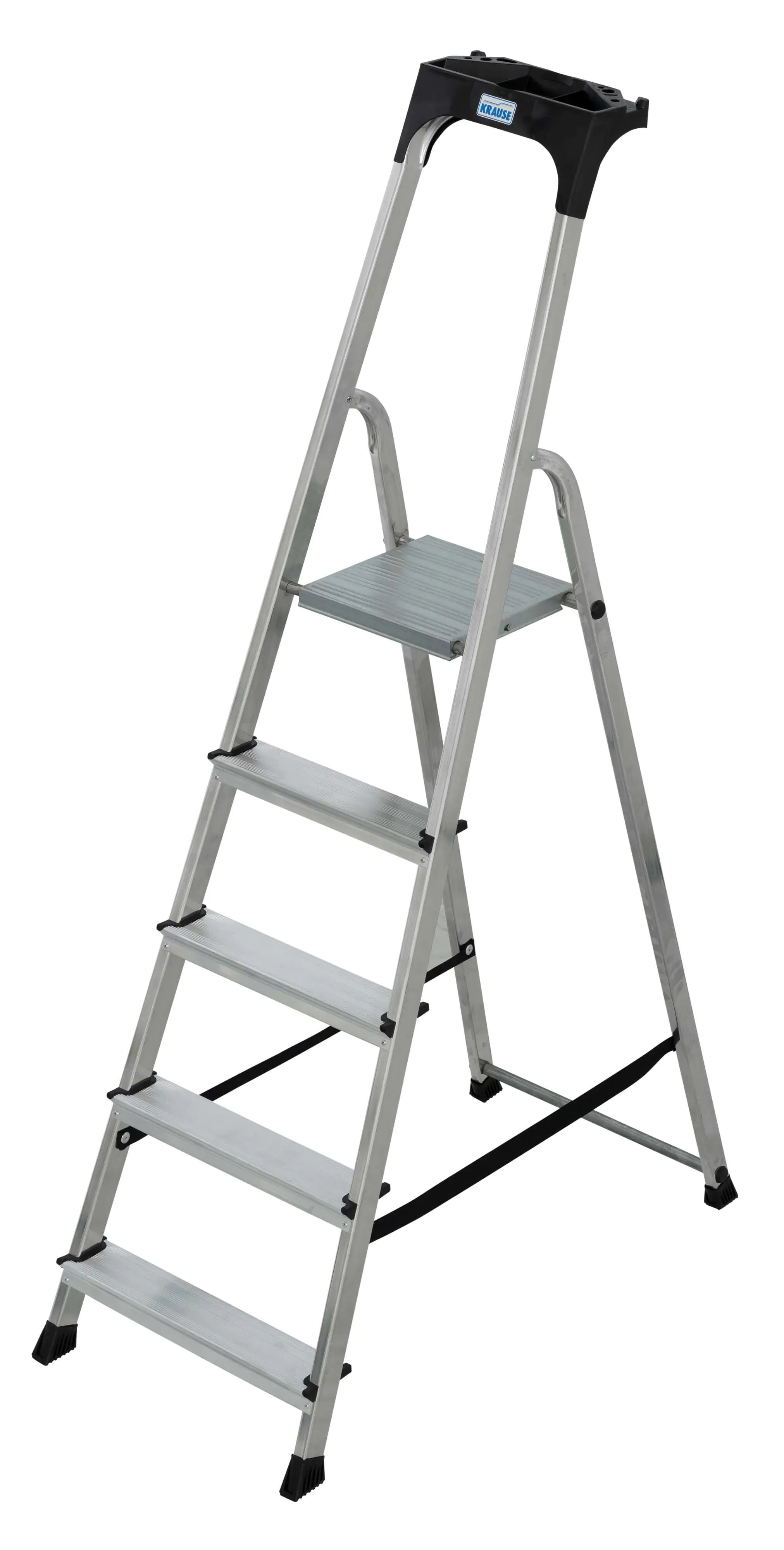 Krause Haushaltsleiter 1 x 5 Stufen Arbeitshöhe ca. 3,05 m Krause Haushaltsleiter 1 x 5 Stufen Arbeitshöhe ca. 3,05 m