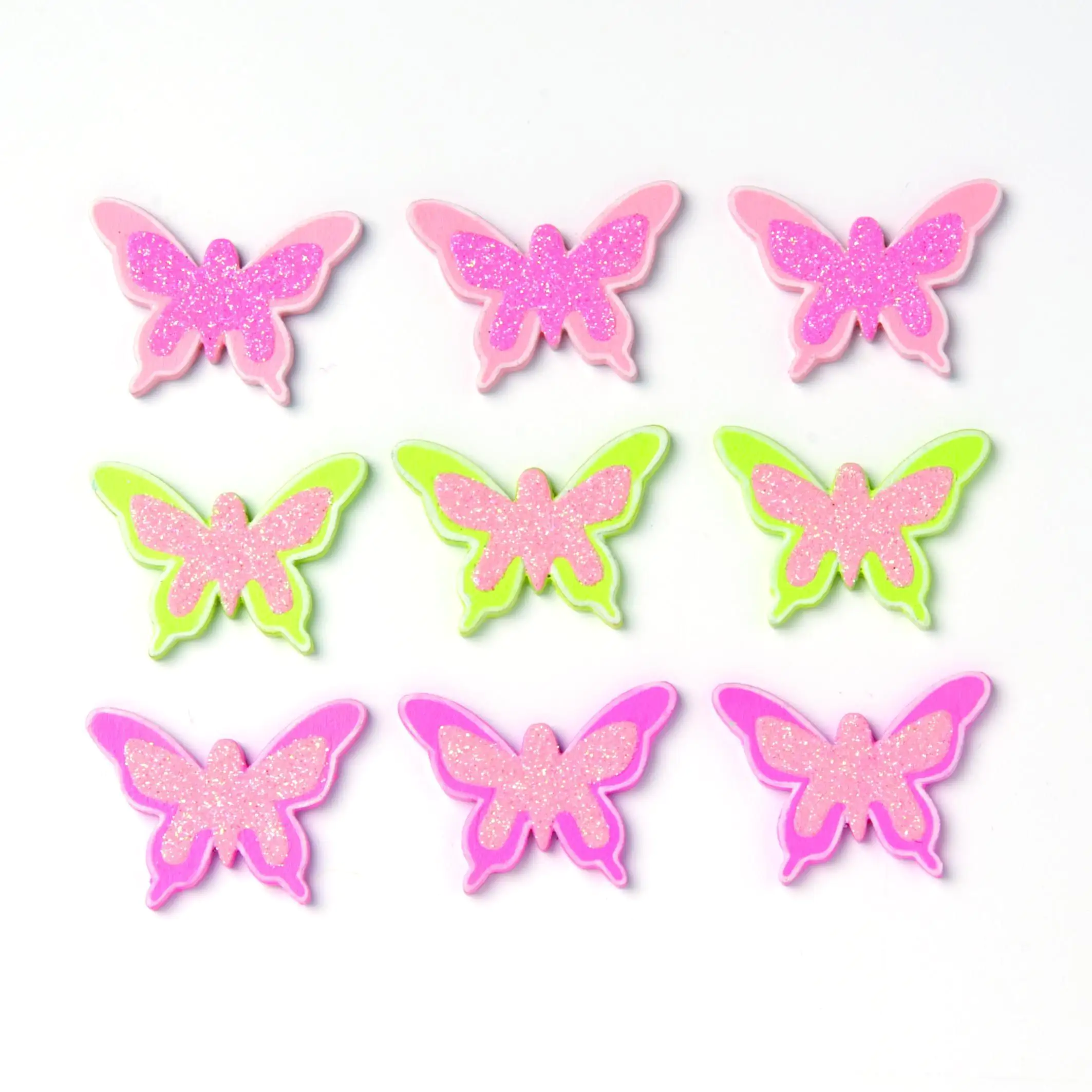 Glorex Streuteile Schmetterlinge 9 Stück