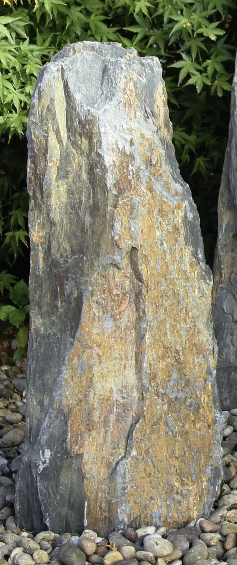 Silex Naturschiefersäule 85 - 100 cm rot-braun, 85 - 100 cm