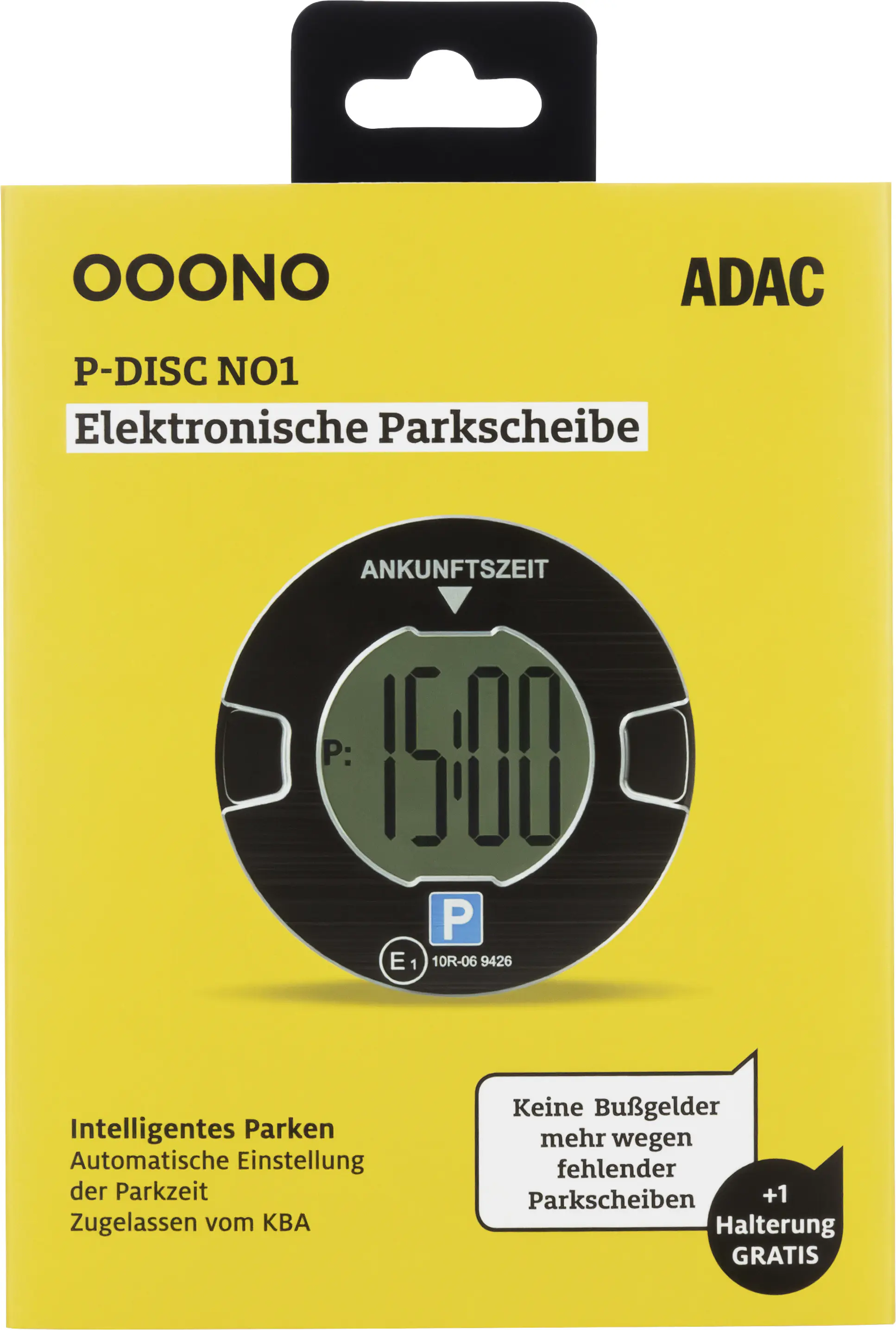 ADAC Ooono elektronische Parkscheibe magnetisch ADAC Ooono elektronische Parkscheibe magnetisch