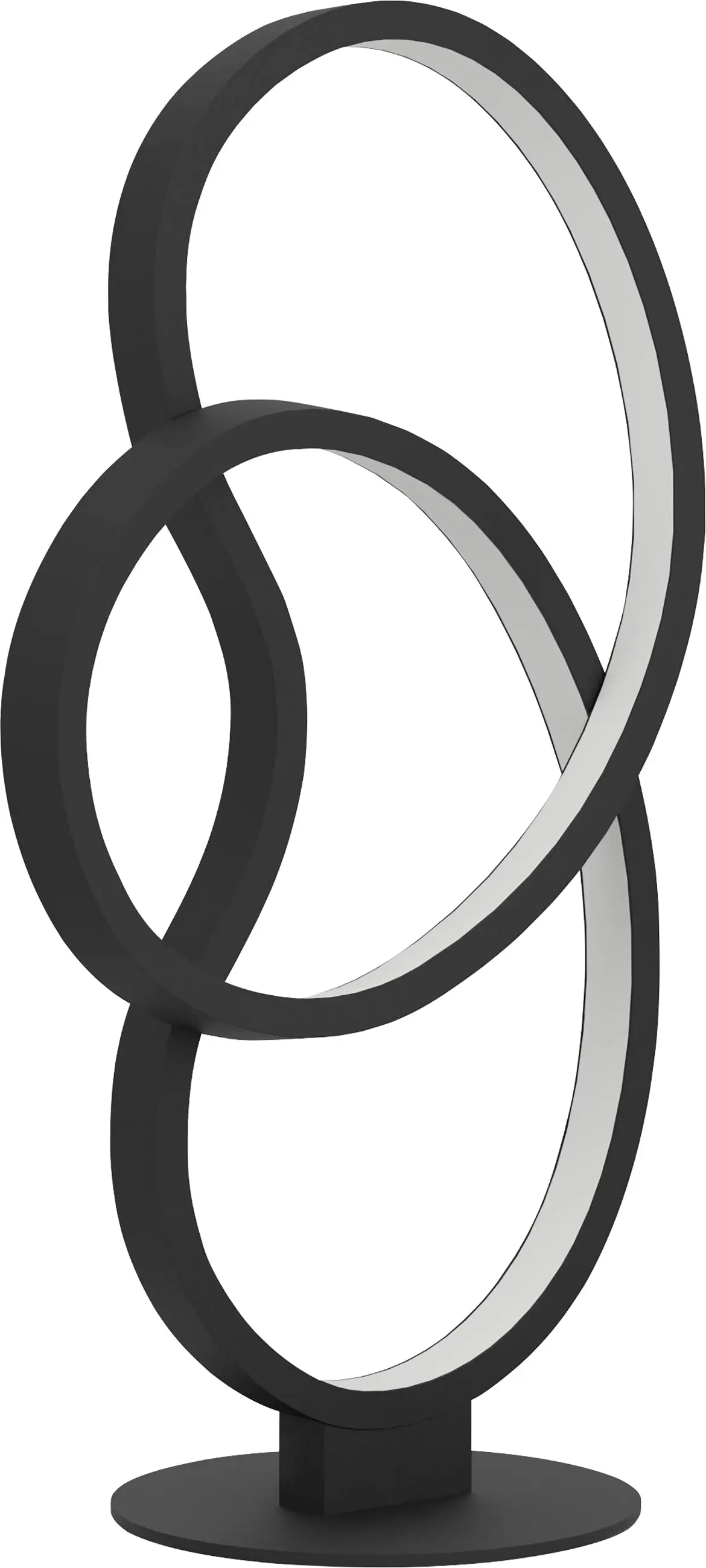 Eglo LED Tischleuchte Gianella schwarz weiß 39,5 x 21,5 x 14 cm 