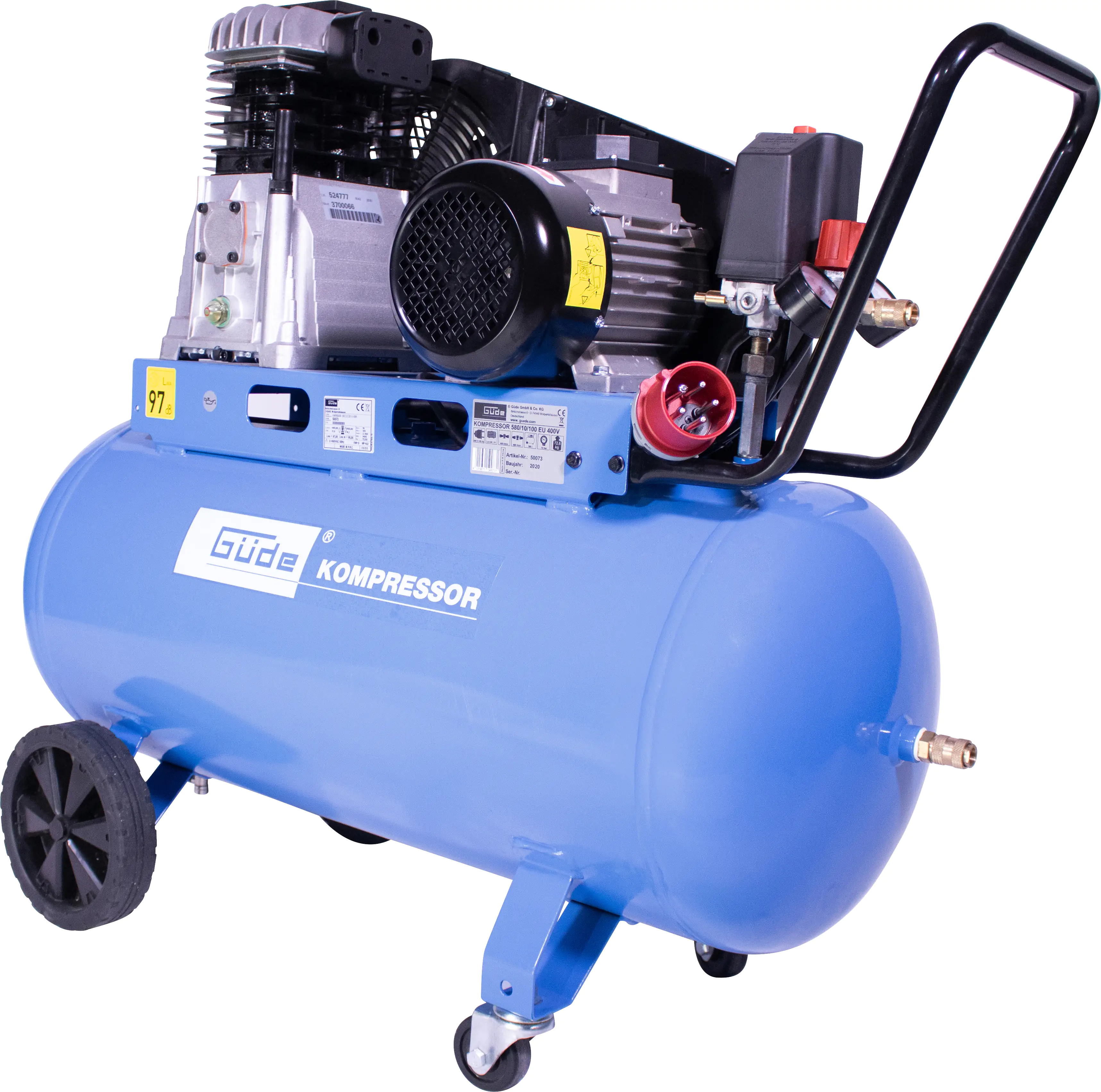 4015671500731 Güde Kompressor 580/10/100 EU 10 bar 100 l 480 l/min 3 kW