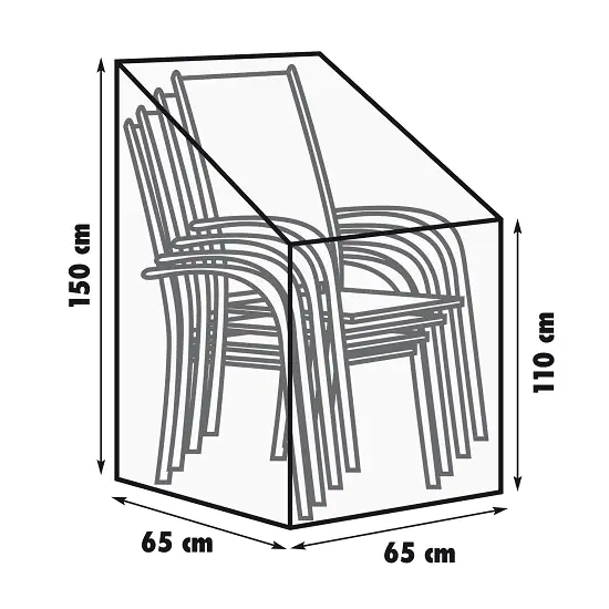 TrendLine Schutzhülle Basic für Stapelstühle