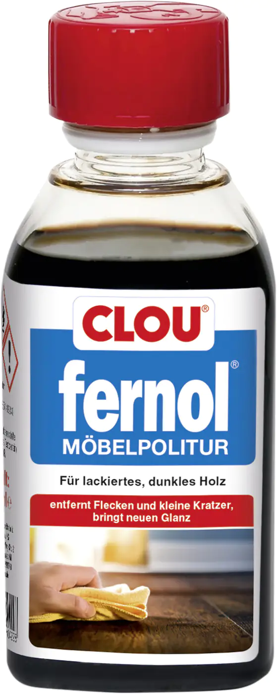 4007141104228 Clou fernol Möbelpolitur 150 ml dunkel