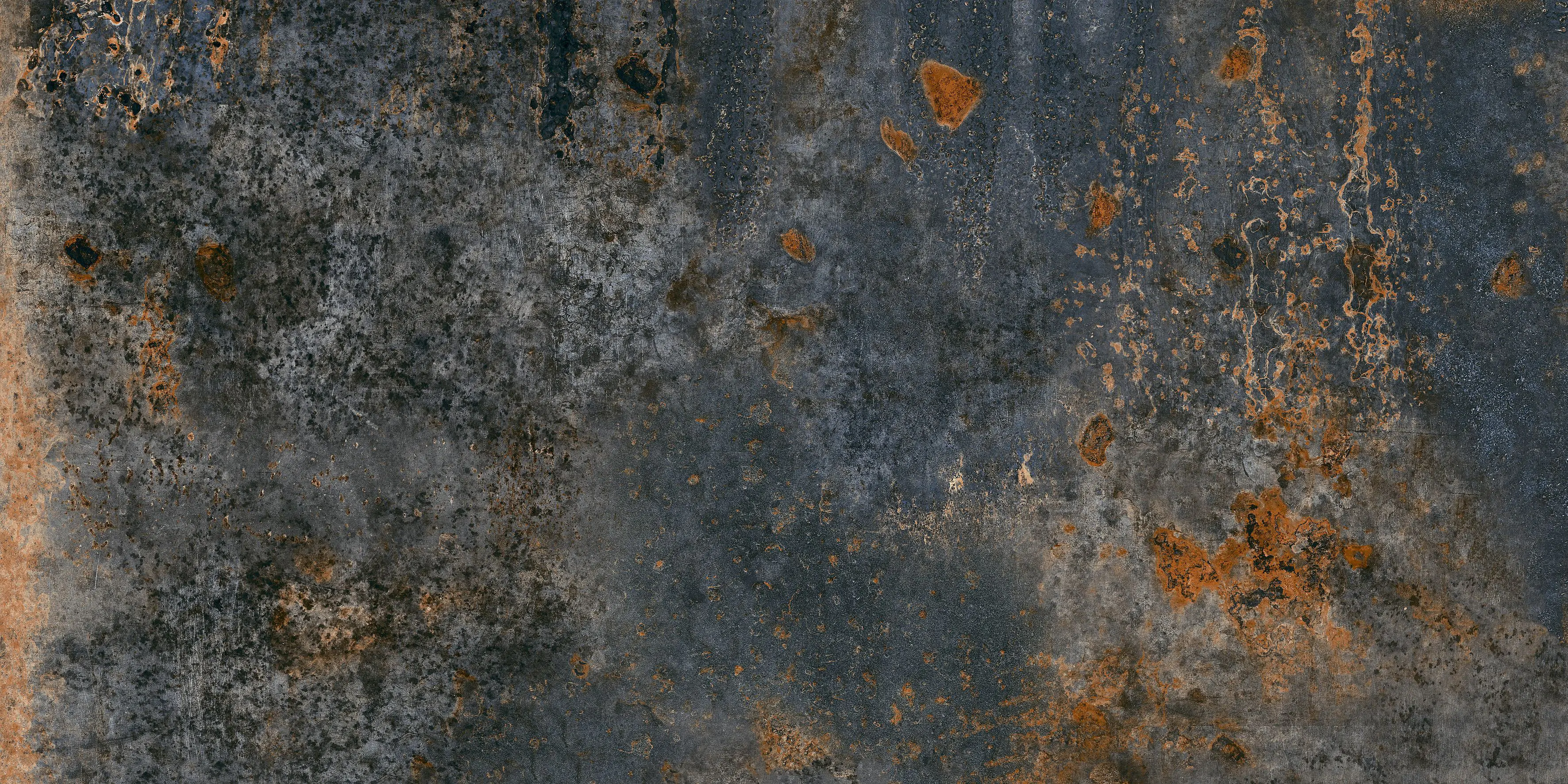 Bodenfliese Feinsteinzeug Copper 60 x 120 cm blue