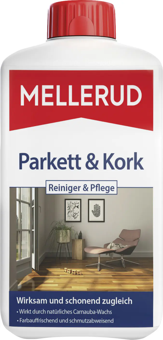 Mellerud Parkett & Kork Reiniger & Pflege 1,0 L