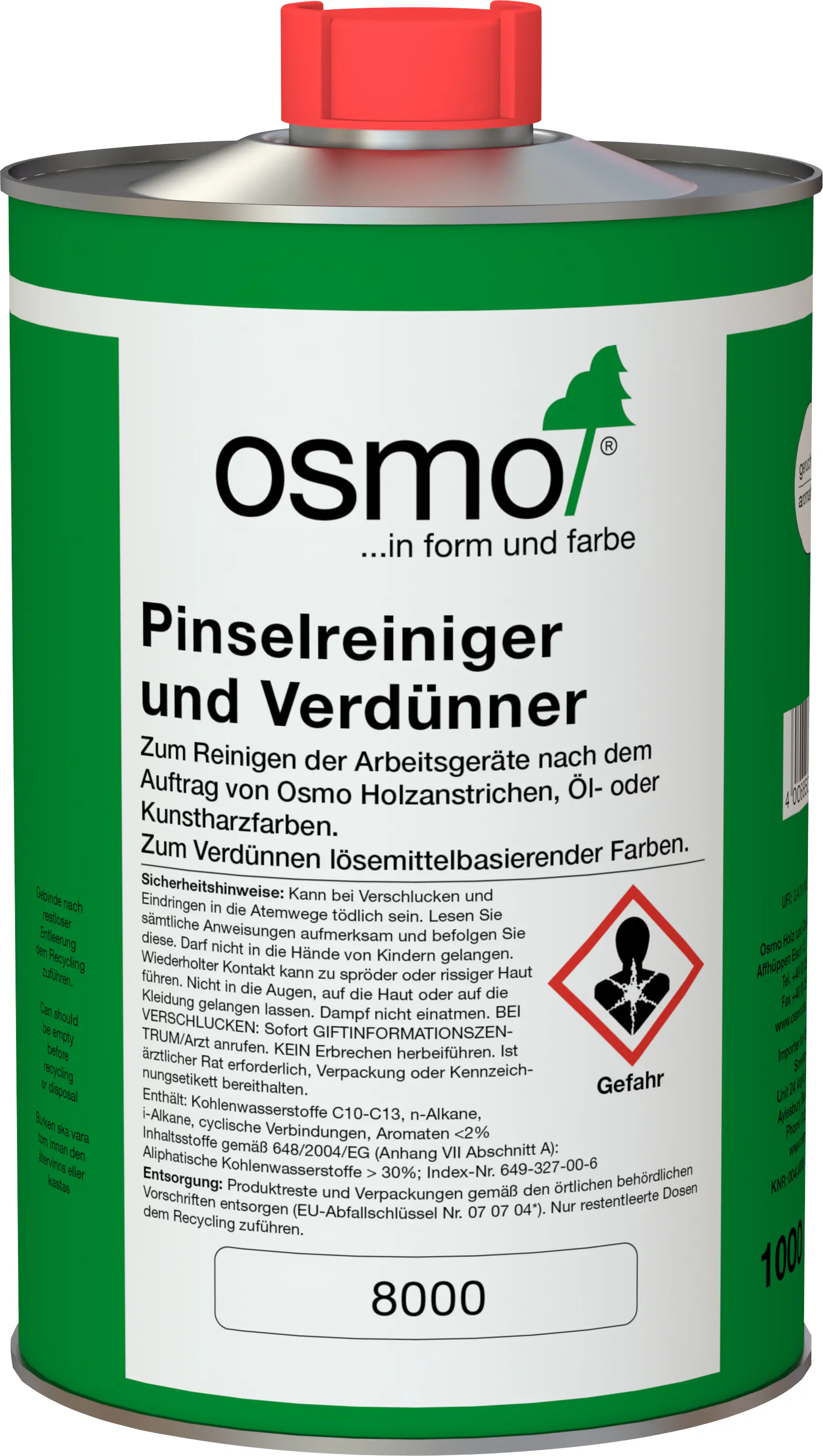 Osmo Pinselreiniger und Verdünner 1 L