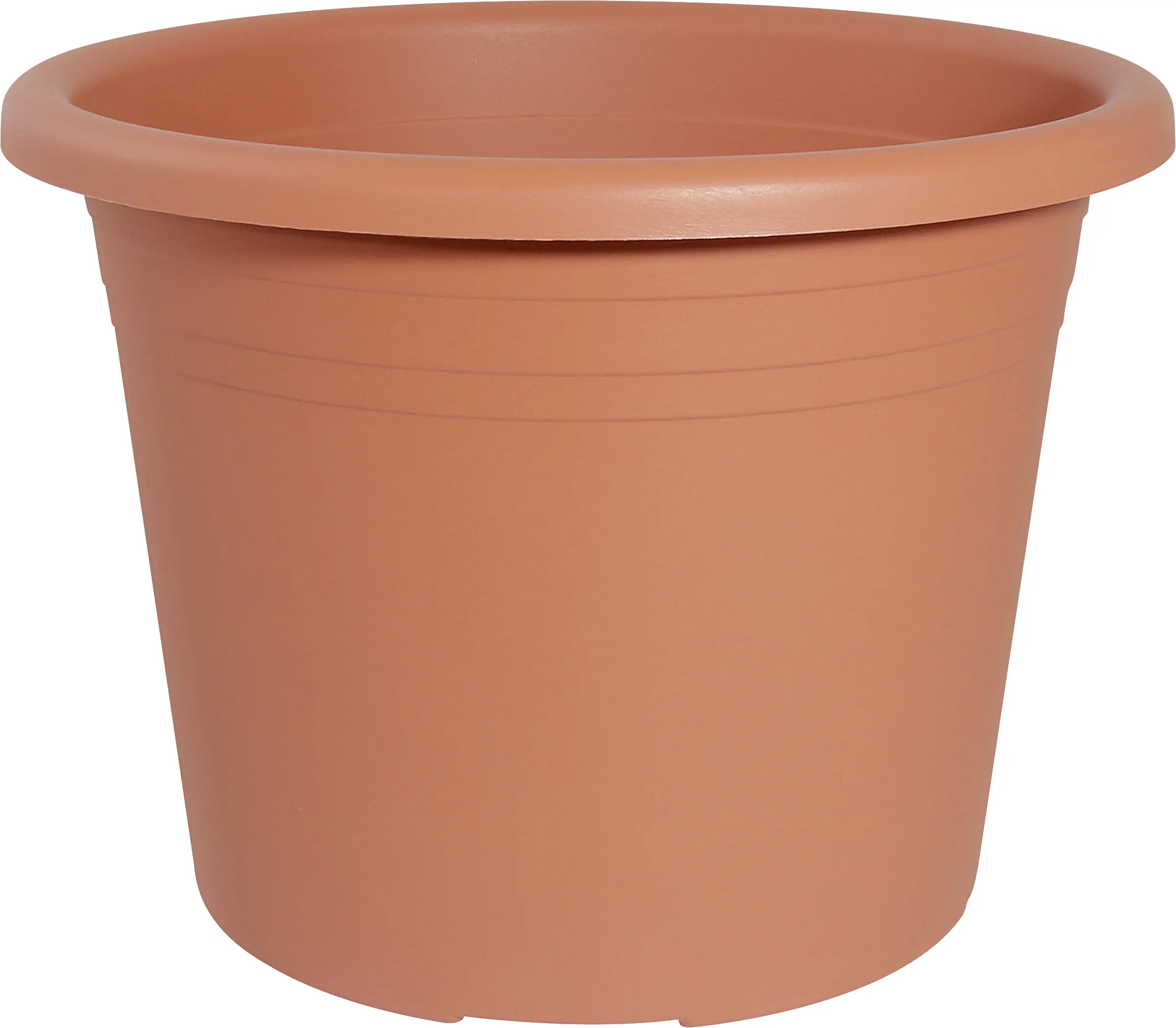 Geli Pflanztopf Cylindro Kunststoff terracotta Ø 50 x 38 cm 