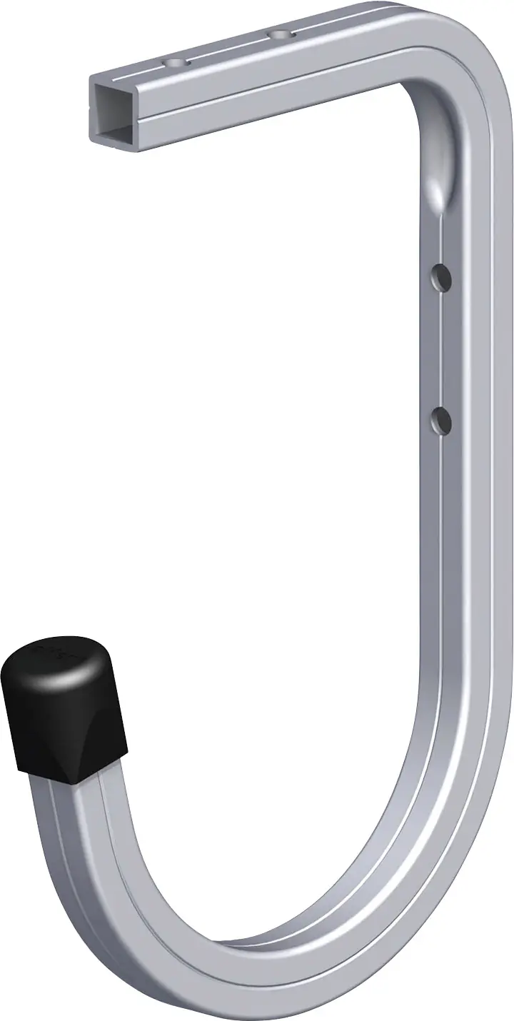 coaxis®-Wand- und Deckenhaken 110 x 165 x 90 mm Kappe schwarz