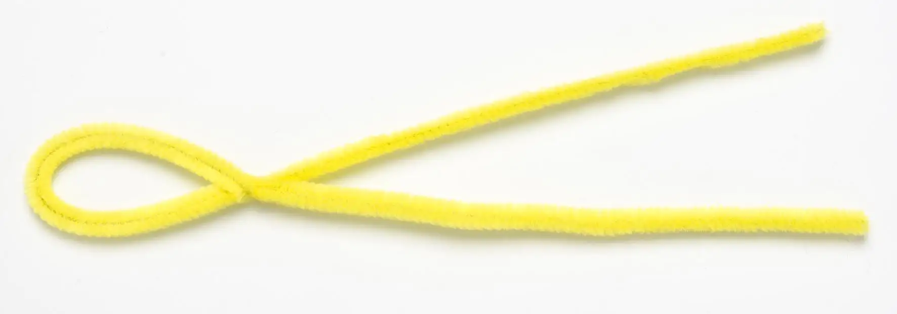 Glorex Biegeplüsch hellgelb 10 Stück