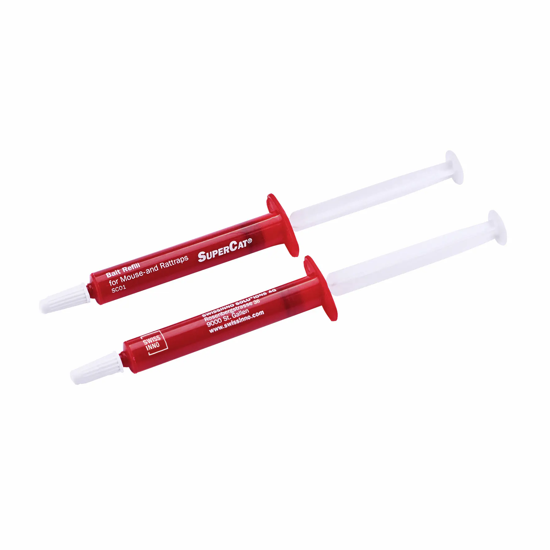 Swissinno Mausefalle SuperCat Pro inkl. 2 Köderspritzen