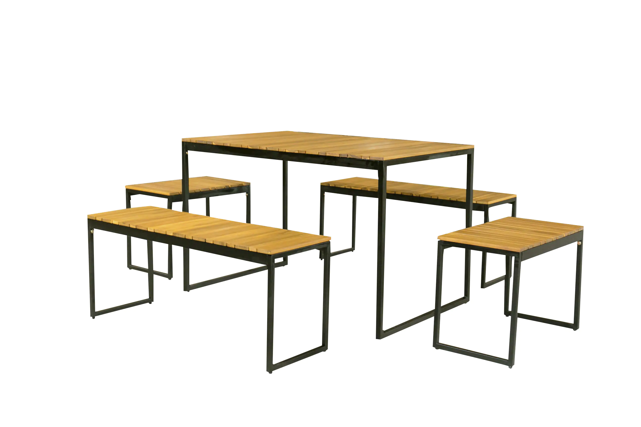 Primaster Bistro-Set Palma Aluminium/Holz Primaster Bistro-Set Palma Aluminium/Holz