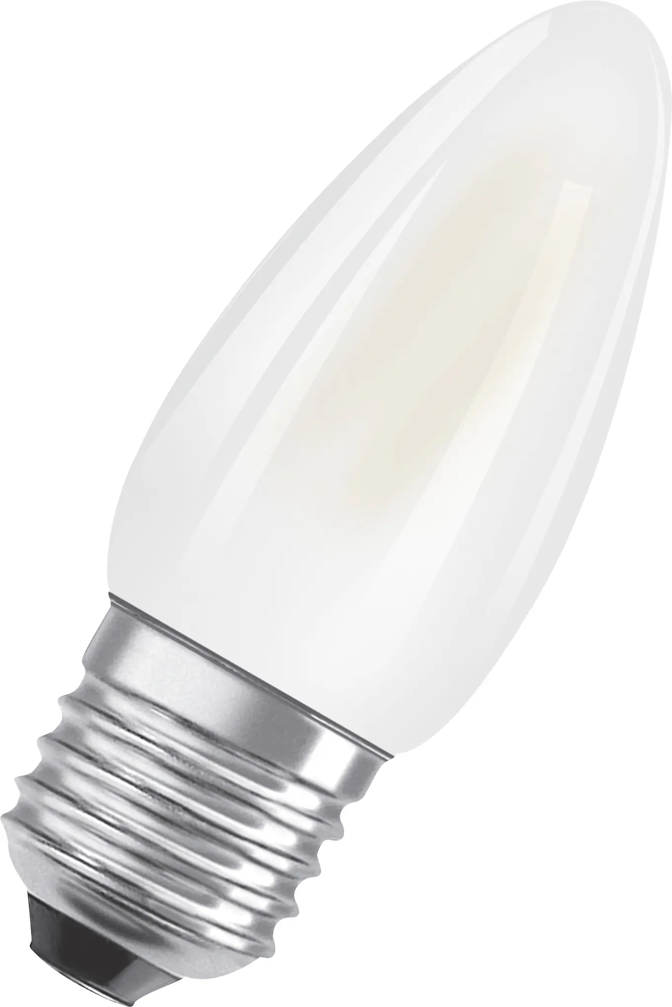 Osram LED Leuchtmittel Retrofit Classic B40 E27 5W dimmbar matt