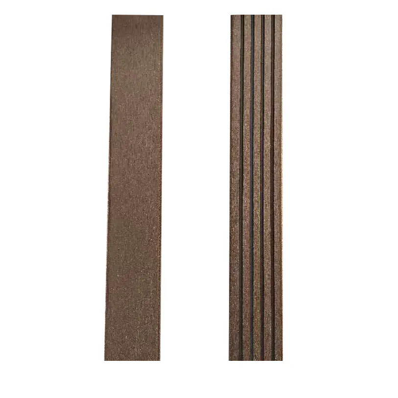 TrendLine Seitenpaneel WPC 300 x 6 x 0,8 cm braun