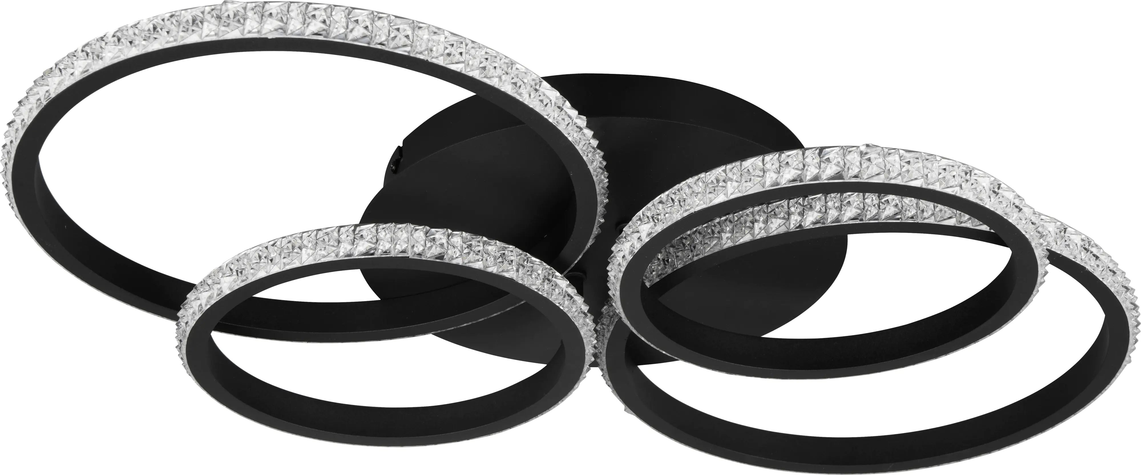 Trio Leuchten LED Deckenleuchte Cires 27W schwarz