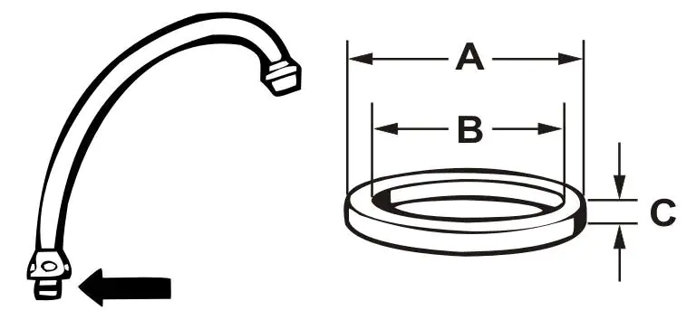 Cornat O-Ring für Armaturenauslauf