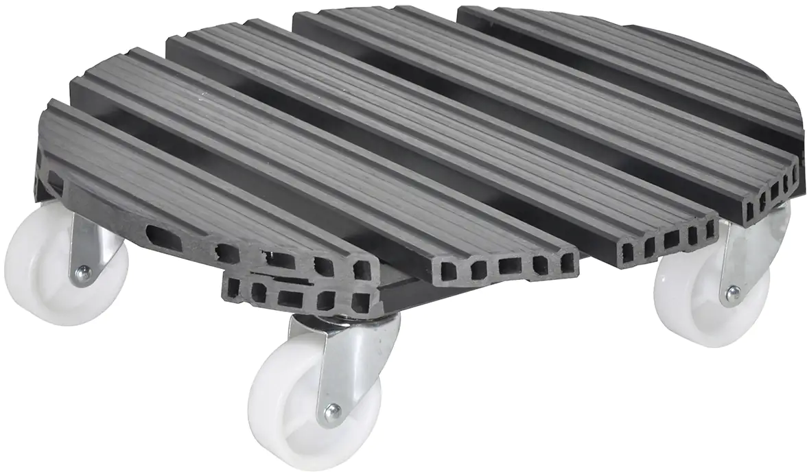 WAGNER Pflanzenroller WPC rund Ø 38,5 cm Tragkraft bis max. 150 kg WAGNER Pflanzenroller WPC rund Ø 38,5 cm Tragkraft bis max. 150 kg